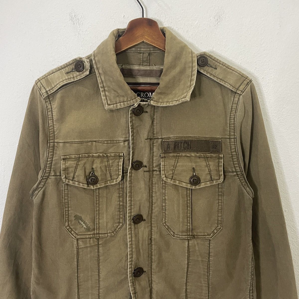 Abercrombie & Fitch Vintage Abercrombie & Fitch Military Style Jacket Size US S / EU 44-46 / 1 - 4 Thumbnail