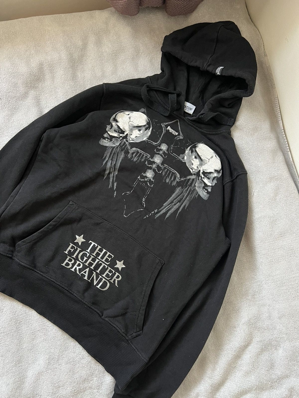 Affliction × Tapout Vintage affliction Tapout style avant garde punk hoodie 90s Size US L / EU 52-54 / 3 - 2 Thumbnail