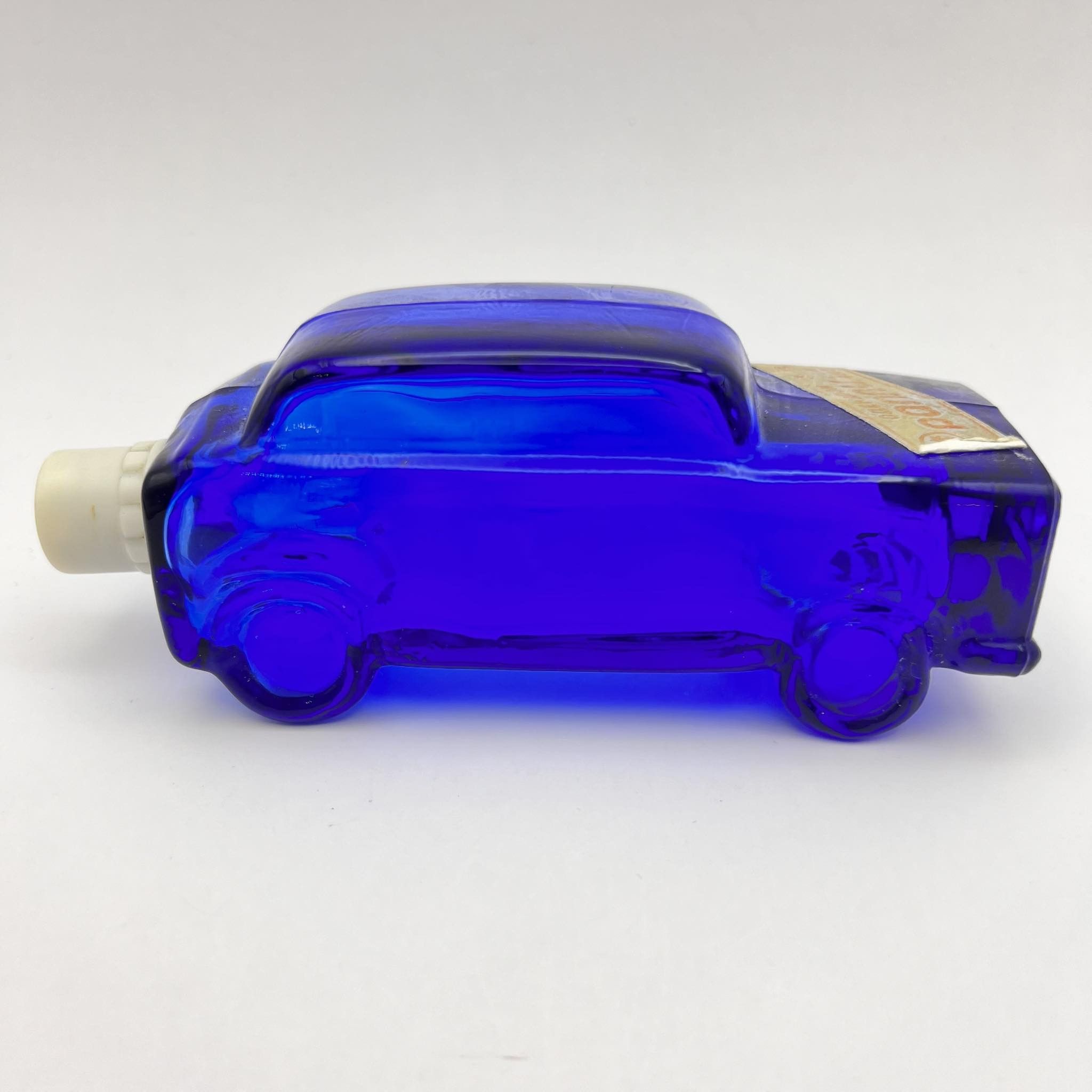 Other 1960 Vintage USSR Bottle Flask forPerfume Cobalt Glass Rally Size ONE SIZE - 3 Thumbnail