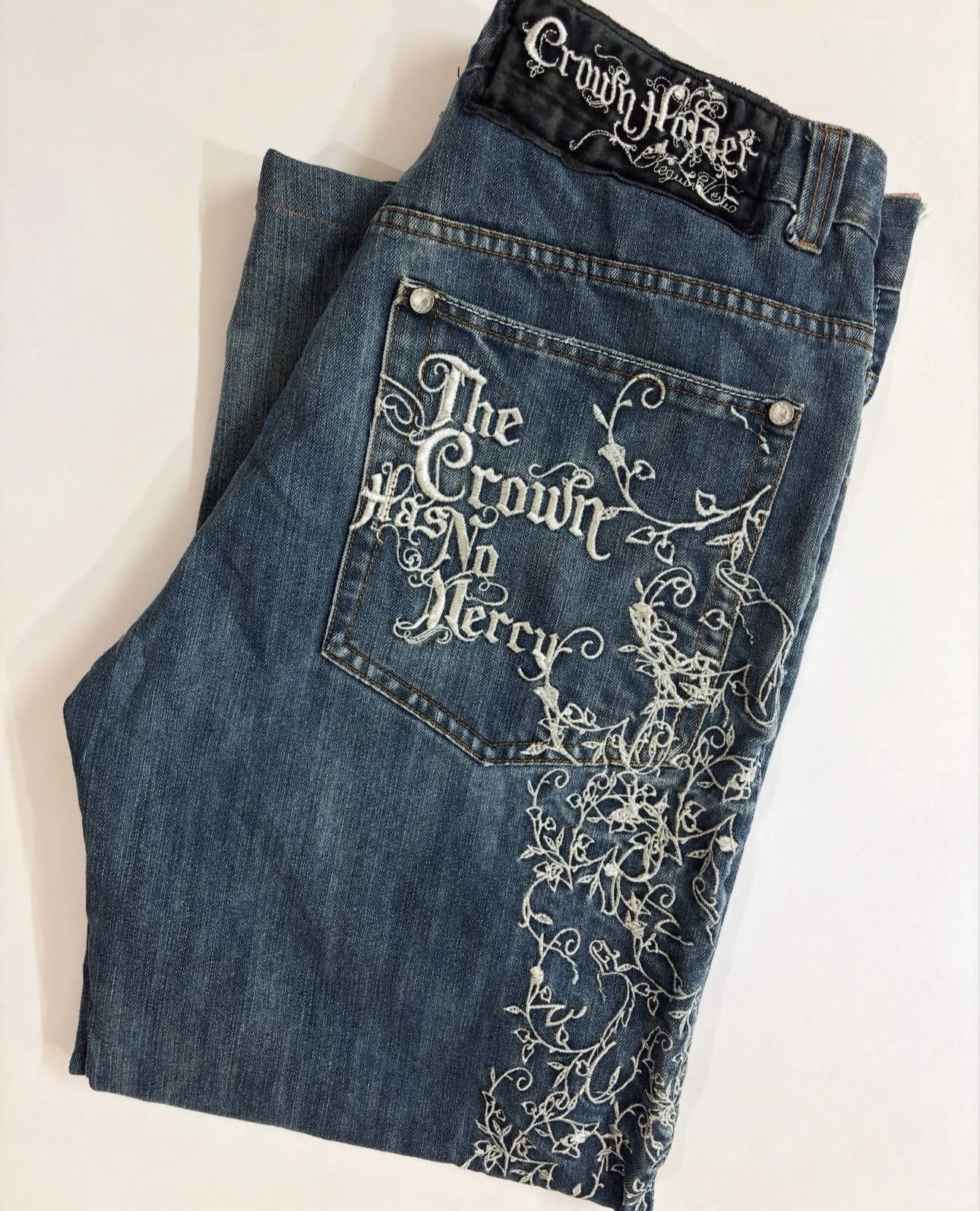 Other embroidery pants,hip-hop pants Size 34" / US 12 / IT 48 - 1 Thumbnail