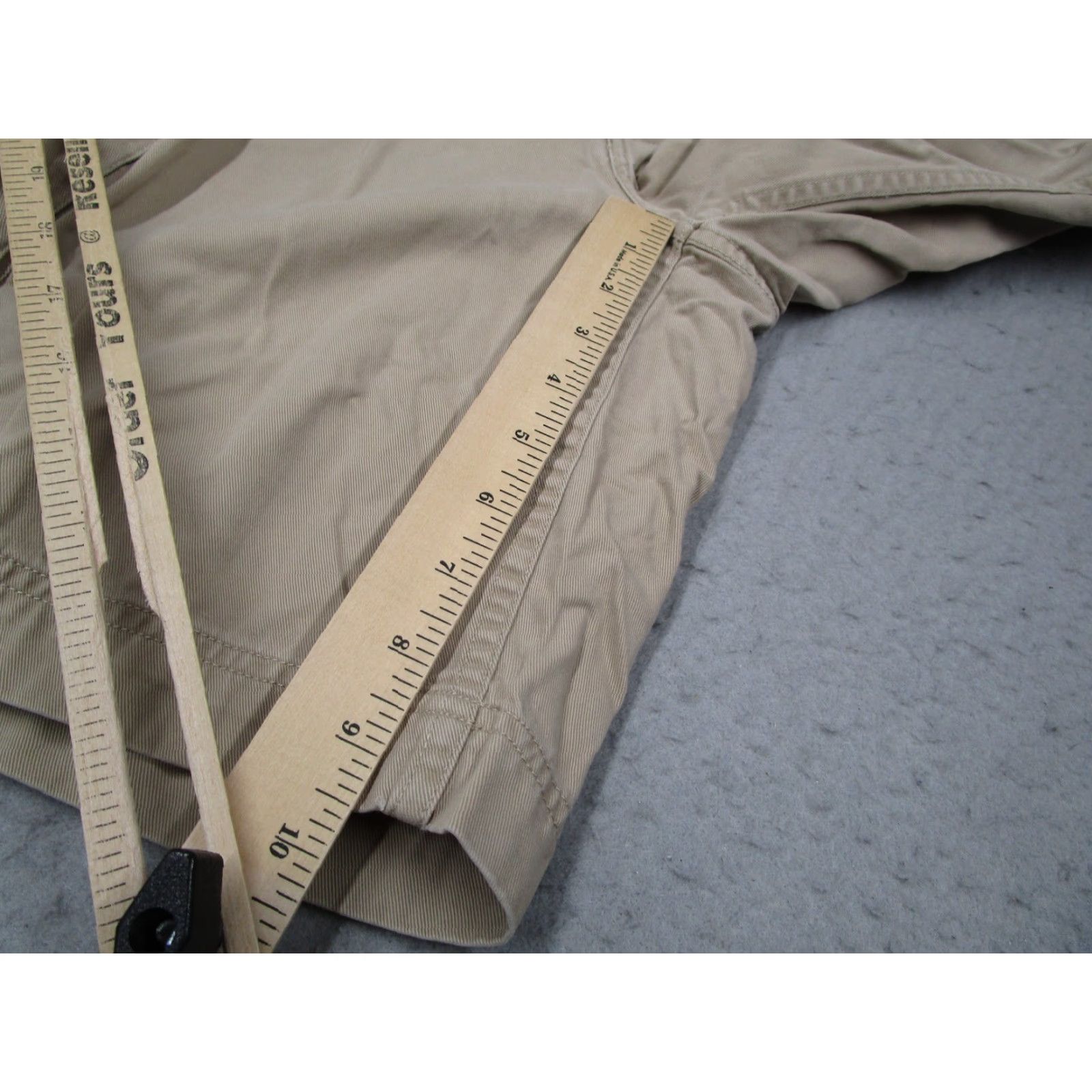 Polo Ralph Lauren VINTAGE Polo Ralph Lauren Chino Cargo Shorts Mens 38 Flat Front Classic Pockets Beige Size US M / EU 48-50 / 2 - 4 Thumbnail