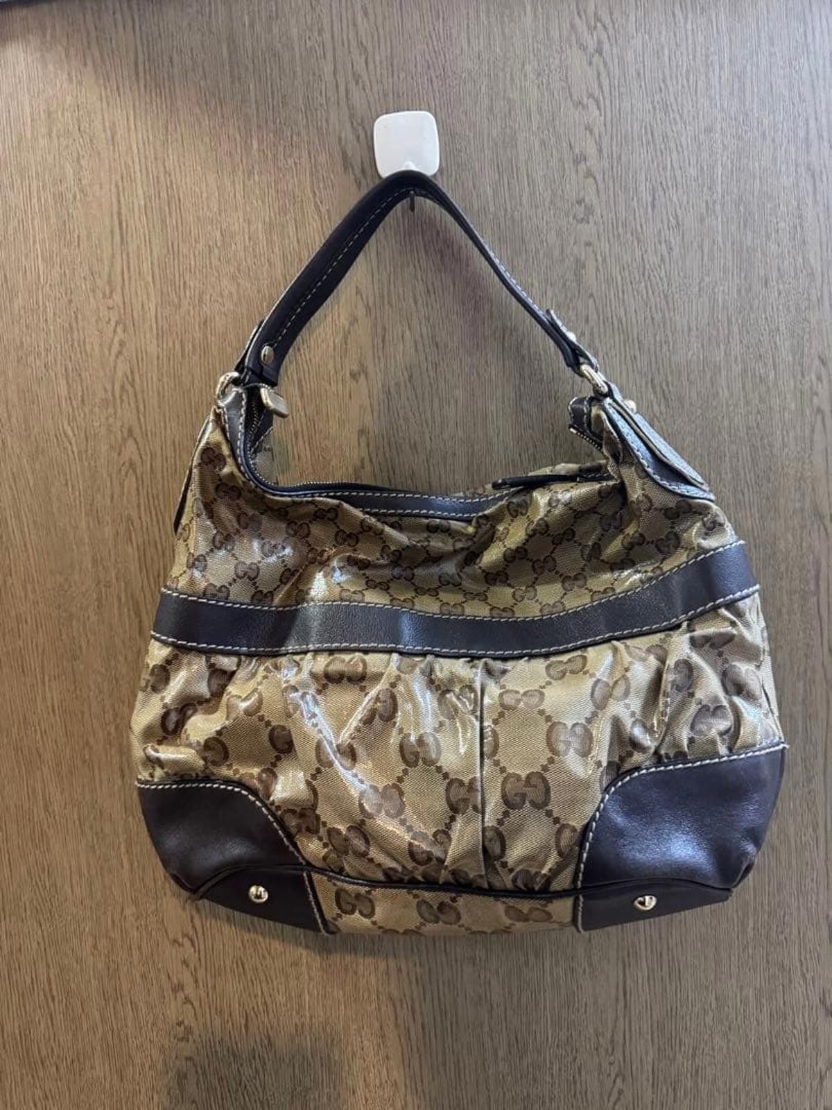 Gucci Gucci - Brown Monogram Canvas Shoulder Bag Size ONE SIZE - 9 Thumbnail