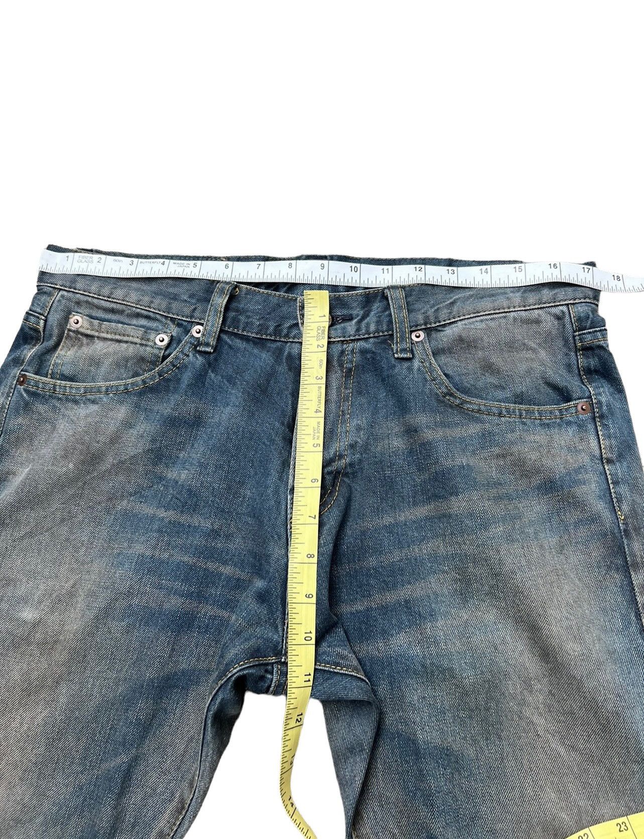 If Six Was Nine × Japanese Brand × Le Grande Bleu (L.G.B.) EVERY DENIM Japan Mud Washed Denim Flare Jeans Size US 34 / EU 50 - 3 Thumbnail
