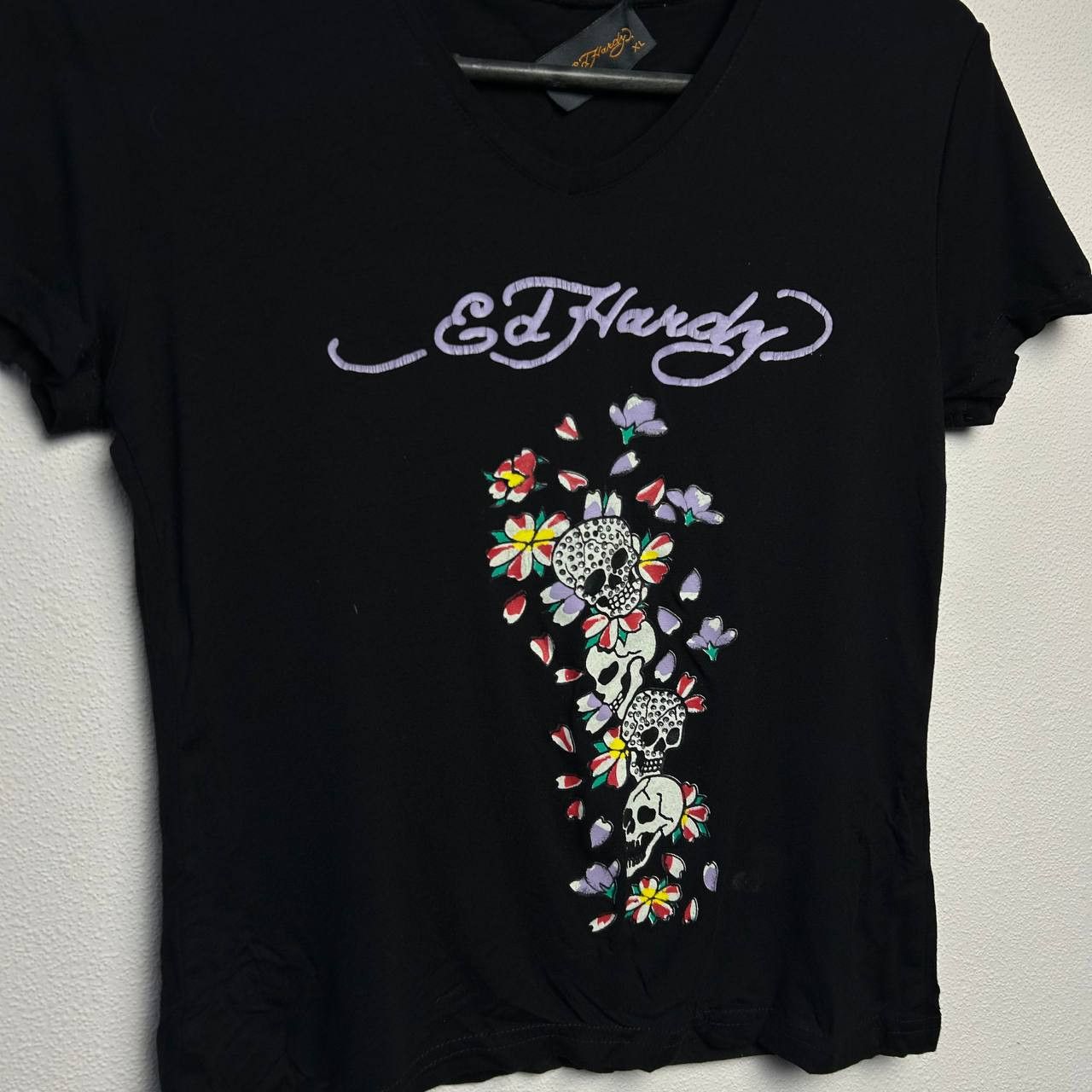 Ed Hardy Designer Ed Hardy By Cristian Audigier y2k opium tee Size XL / US 12-14 / IT 48-50 - 2 Thumbnail