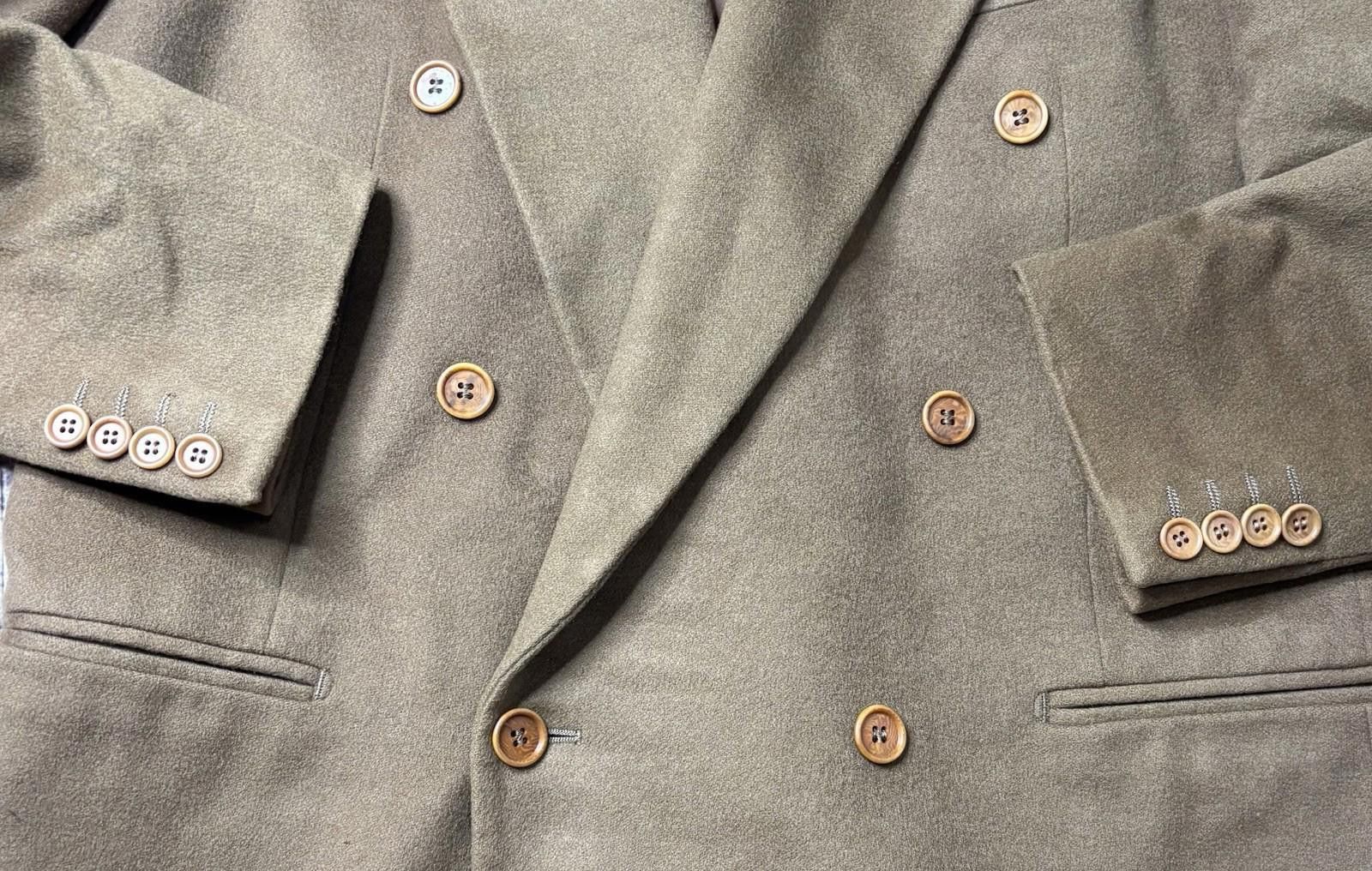 Paolo Vista Blazer Jacket Sports Coat Men 44 100% Cashmere