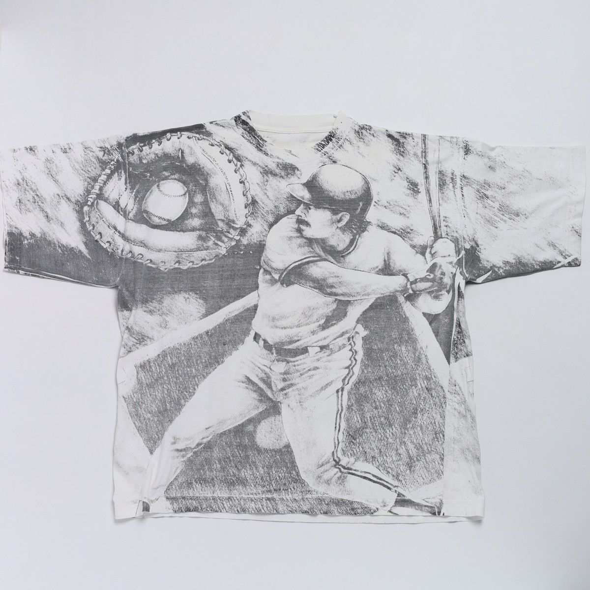 Vintage Vintage Full Over Print Tee Baseball 90s Mike Schmidt Size US XL / EU 56 / 4 - 8 Thumbnail