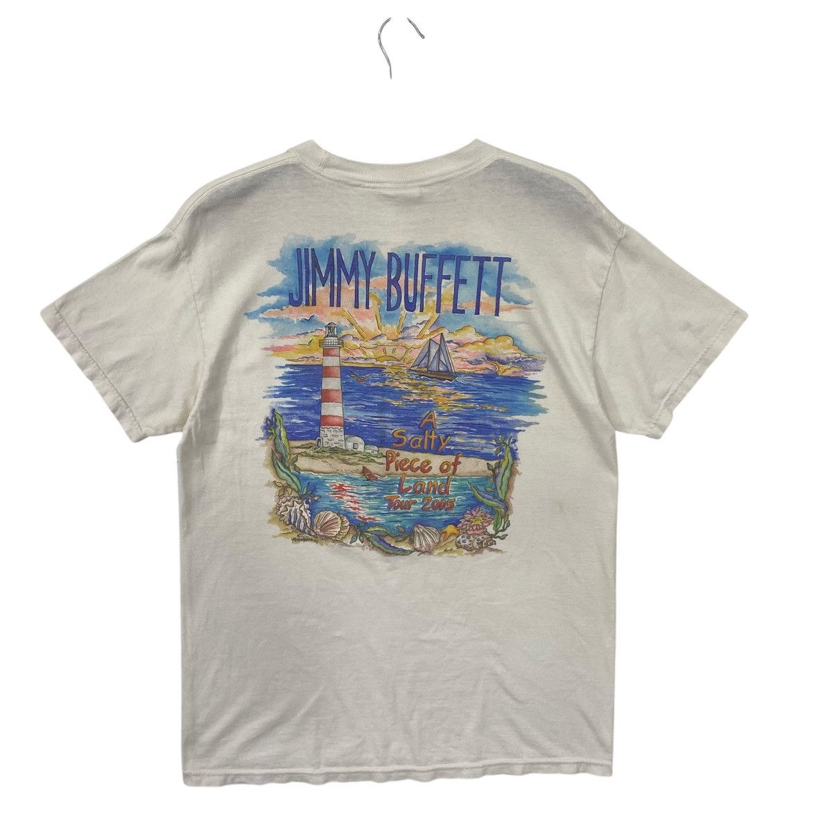 Band Tees 💥VINTAGE JIMMY BUFFETT country pop folk Y2K tour 2005 shirt Size US M / EU 48-50 / 2 - 2 Thumbnail