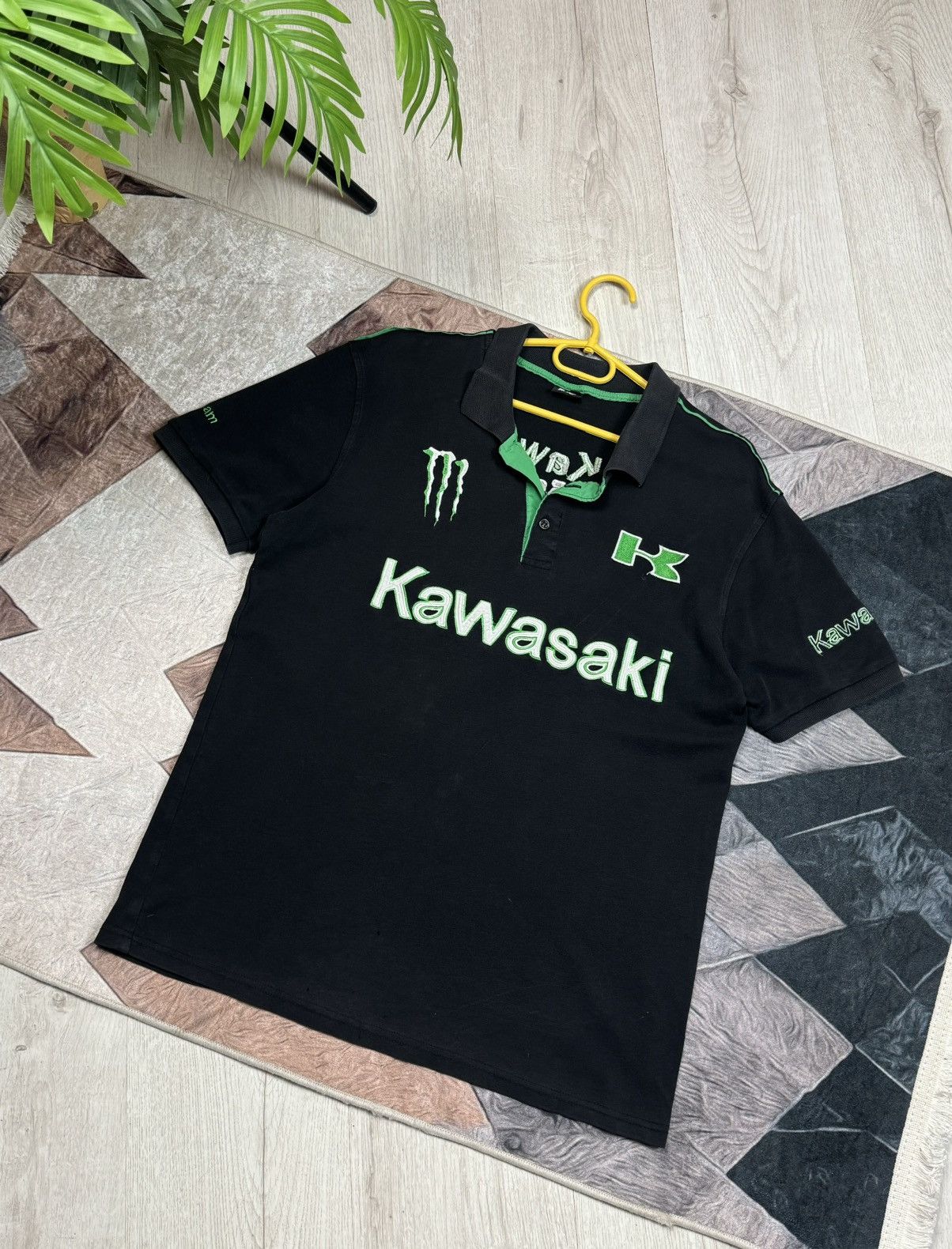 Japanese Brand × NASCAR Polo Kawasaki Moto Racing size XL Size US XL / EU 56 / 4 - 1 Thumbnail