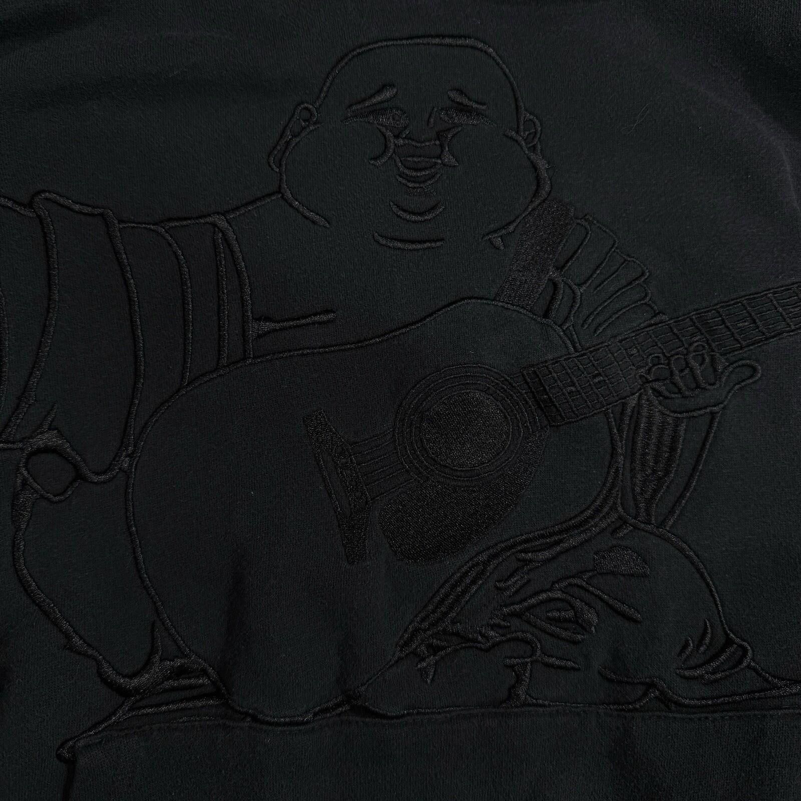 True Religion True Religion Black Hoodie Mens Buddha Pullover Sweatshirt L Size US L / EU 52-54 / 3 - 6 Thumbnail