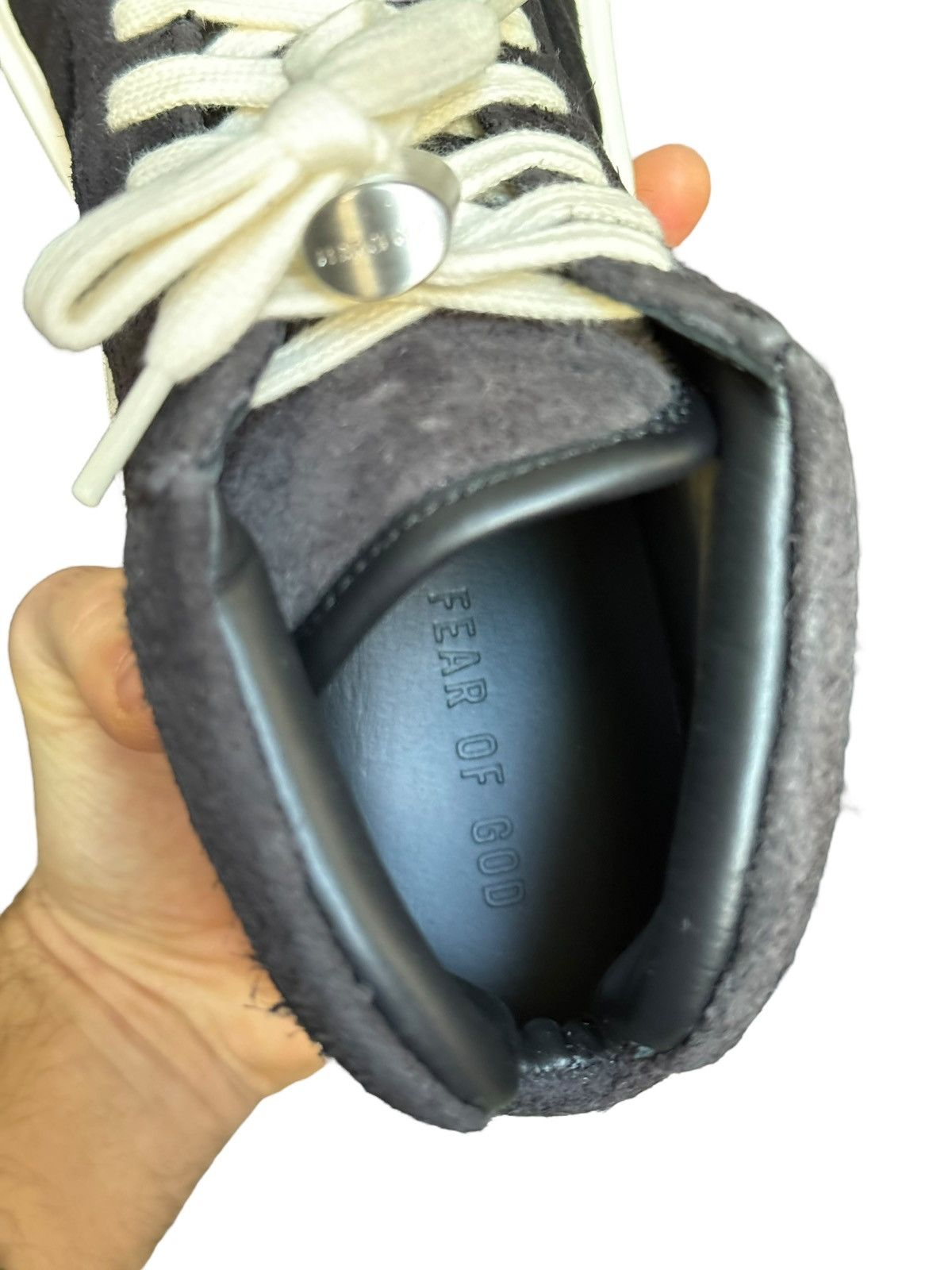 Fear of God Black White Strapless Skate Mid Size US 7 / EU 40 - 5 Thumbnail