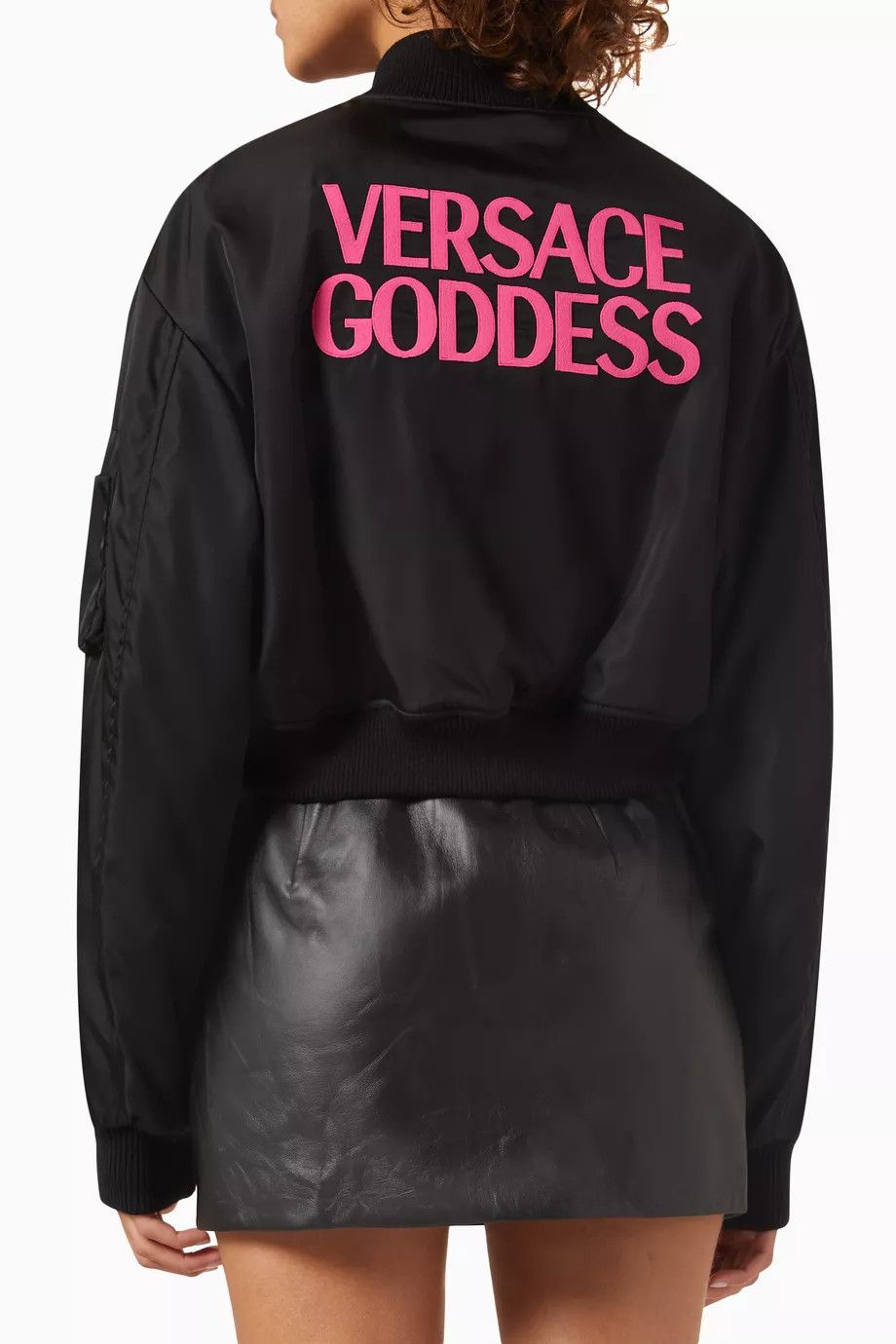 Versace o1y0226 Bomber Jacket in Black Size S / US 4 / IT 40 - 2 Thumbnail