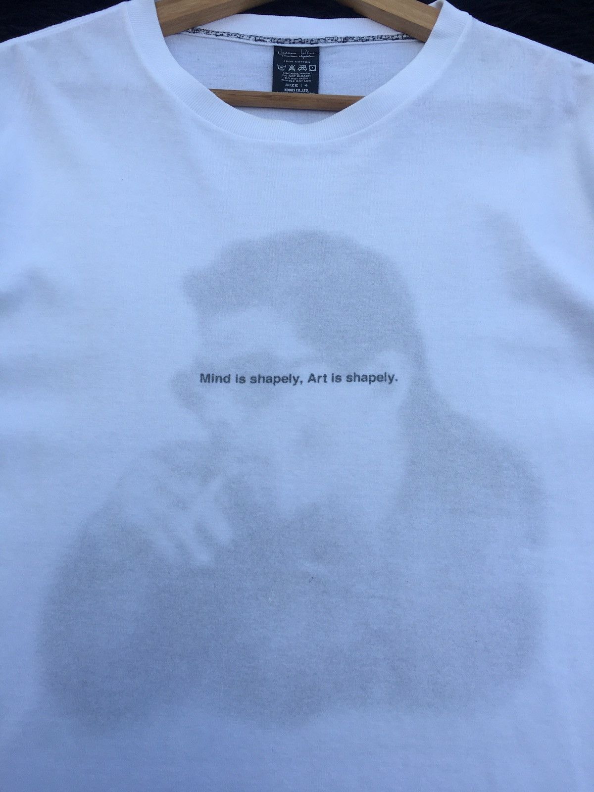 Number (N)ine Rare Number Nine Allen Ginsberg Poetics and Photo Tee Size US L / EU 52-54 / 3 - 7 Thumbnail