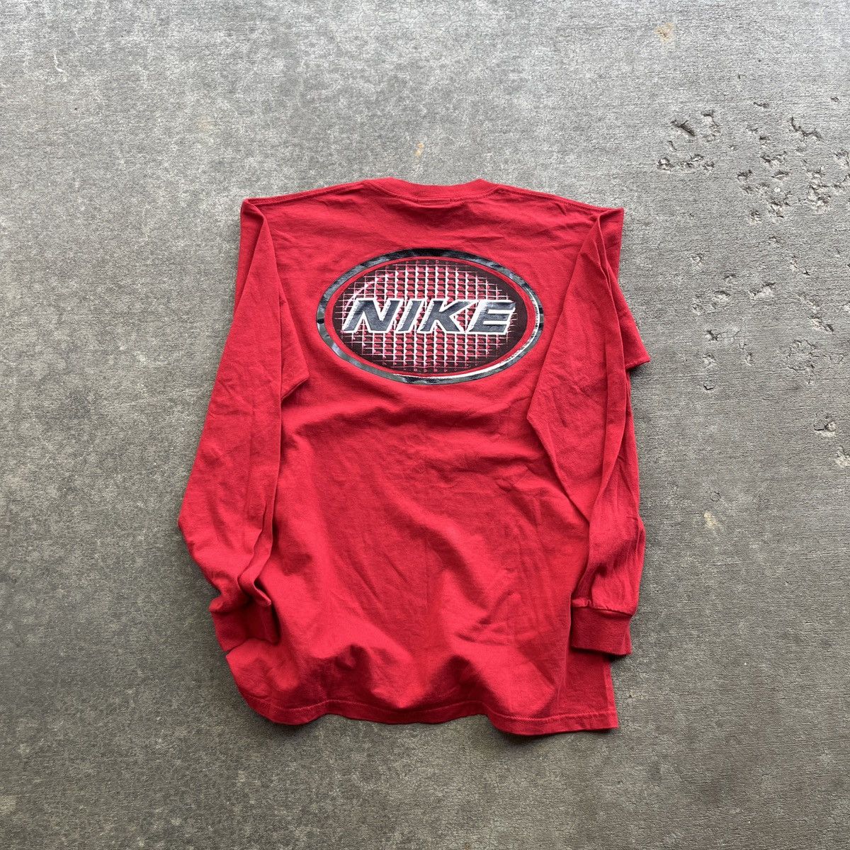 Nike Y2k Nike 3D Graphic Shirt Size US XL / EU 56 / 4 - 3 Thumbnail
