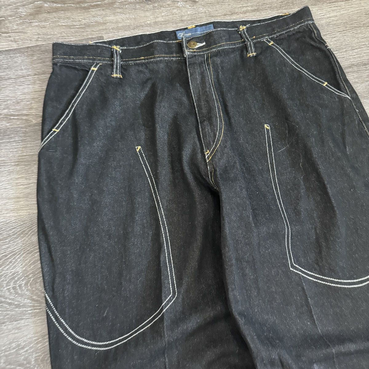 JNCO × Vintage Crazy Vintage y2k Exsta baggy wide leg unique jeans Size US 36 / EU 52 - 5 Thumbnail