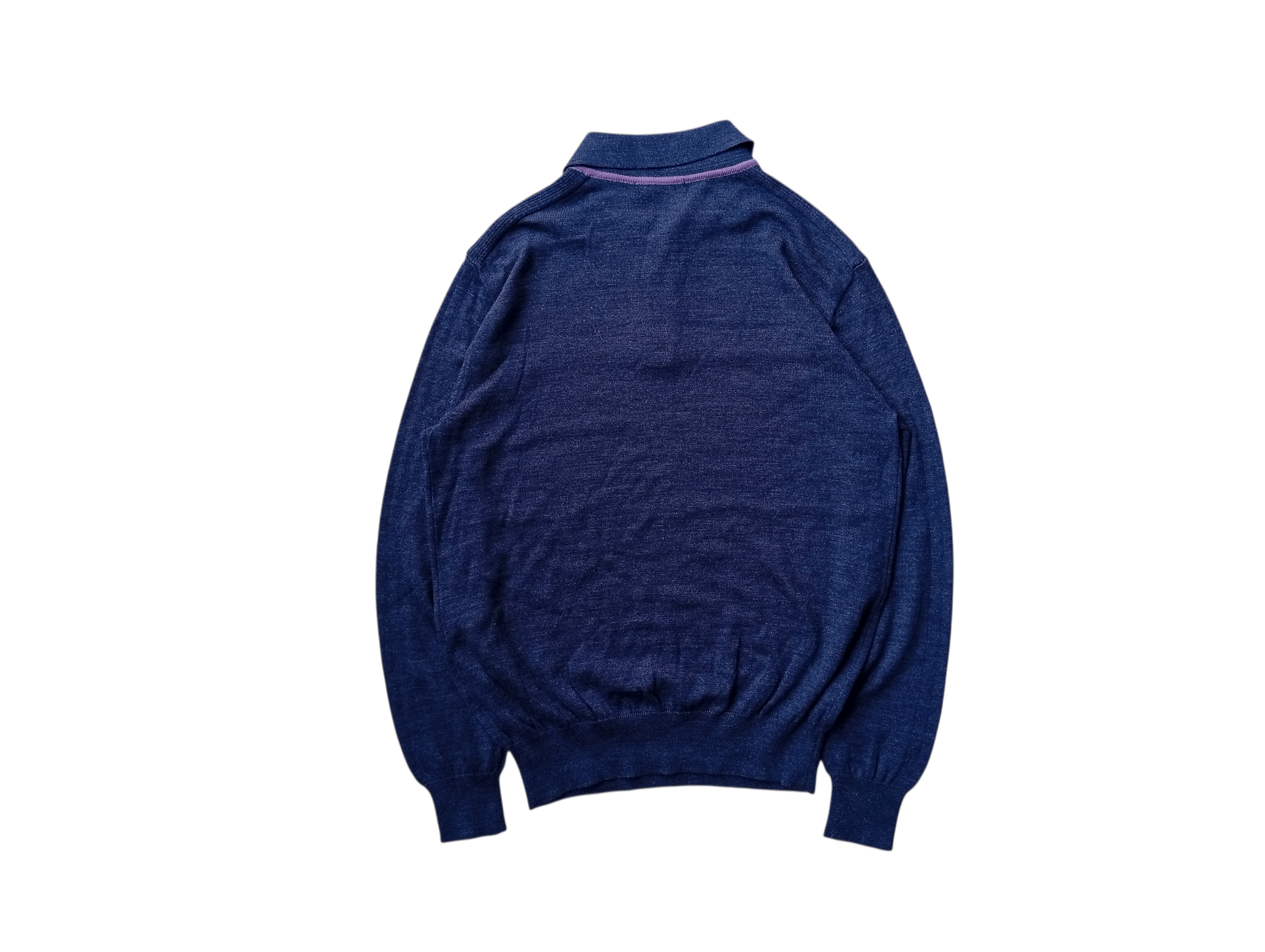 Japanese Brand Tradclub knit poloshirt Size US M / EU 48-50 / 2 - 4 Thumbnail