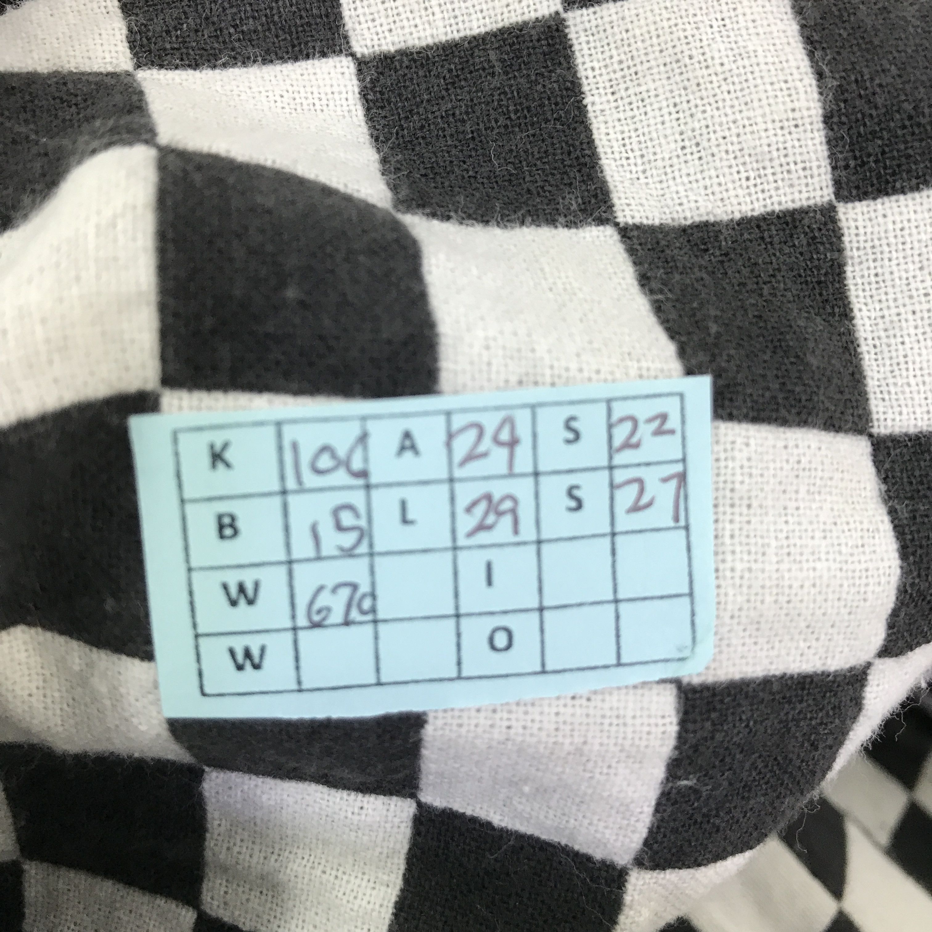 Neighborhood NEIGHBORHOOD CHECKERED DESIGN JACKET K106B15 Size US L / EU 52-54 / 3 - 12 Thumbnail