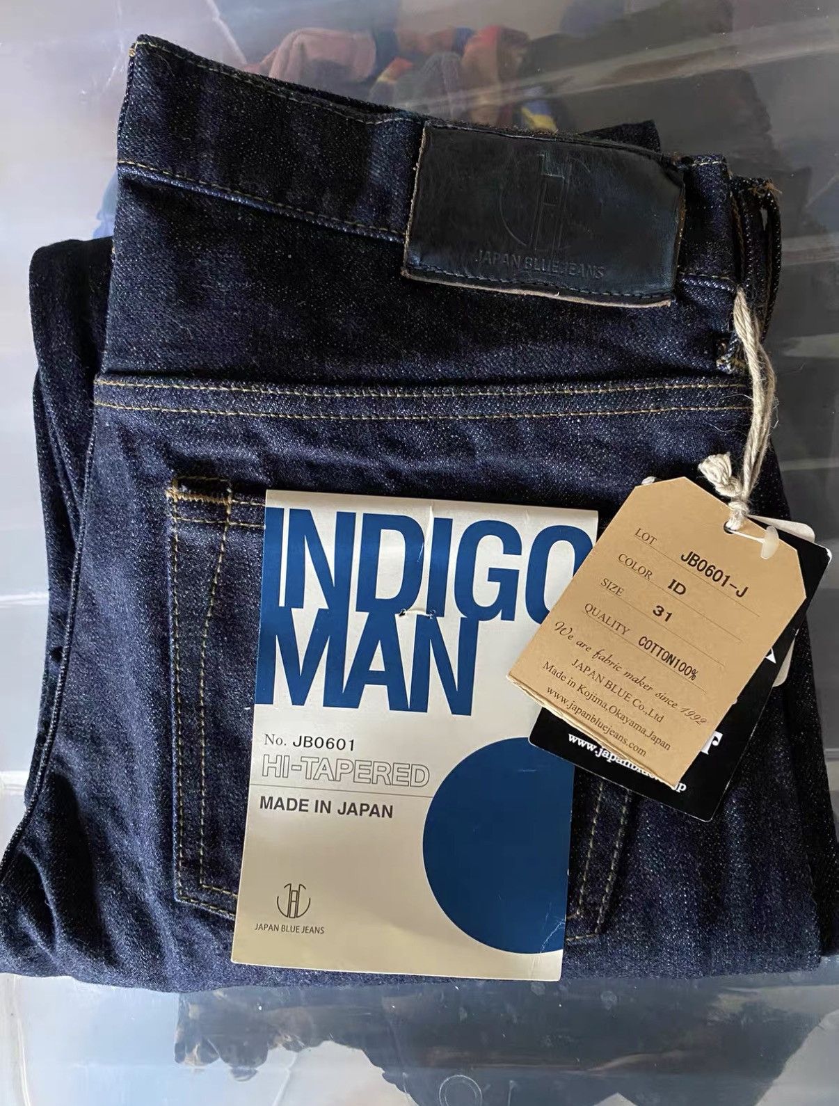 Japan Blue Japan Blue brand new raw denim jeans J35 Size US M / EU 48-50 / 2 - 1 Thumbnail