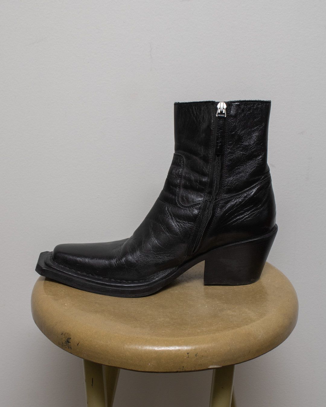 Acne Studios Acne Studios Pointed-Toe Western Boots Size US 7.5 / IT 37.5 - 2 Thumbnail