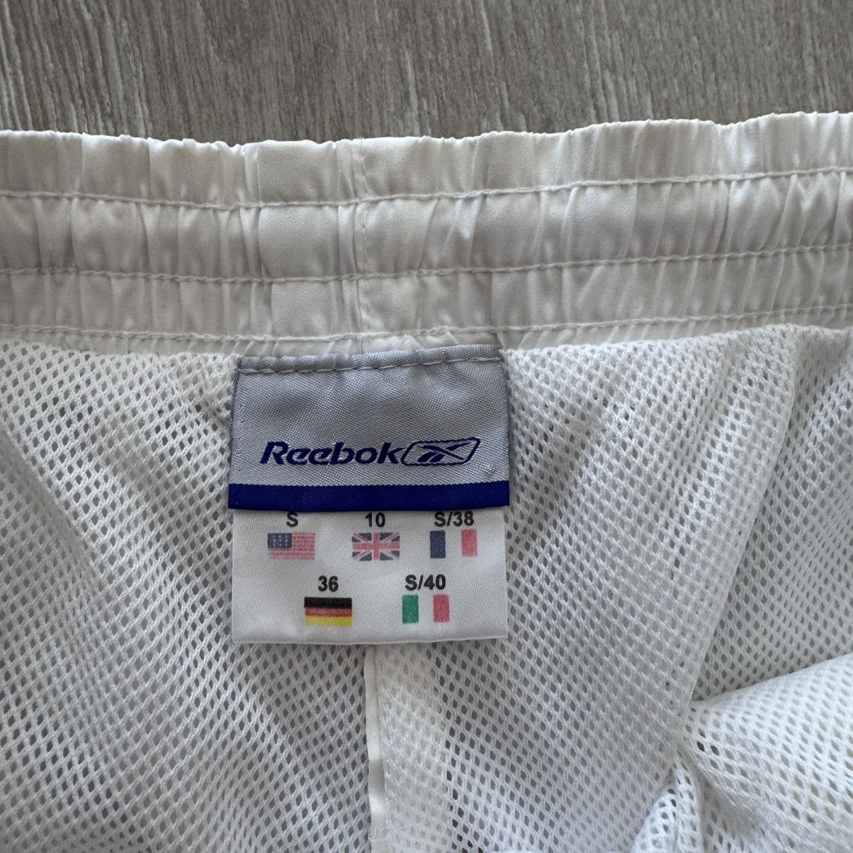 Reebok Reebok White Track Pants Women’s Size S Mesh Lined Polyester Size 27" / US 4 / IT 40 - 3 Thumbnail