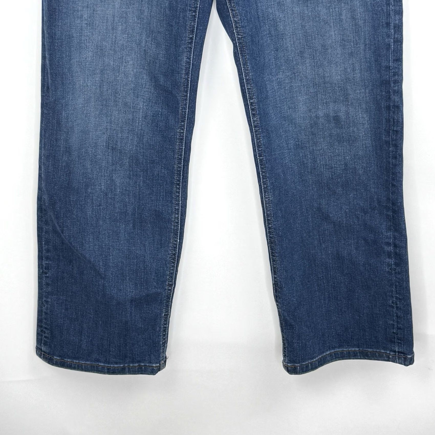 DUER DUER Jeans Womens 28x28 Blue Performance Denim Girlfriend High Rise Straight Regular 28x28 Jeans Mens? No Size 28" / US 6 / IT 42 - 3 Thumbnail