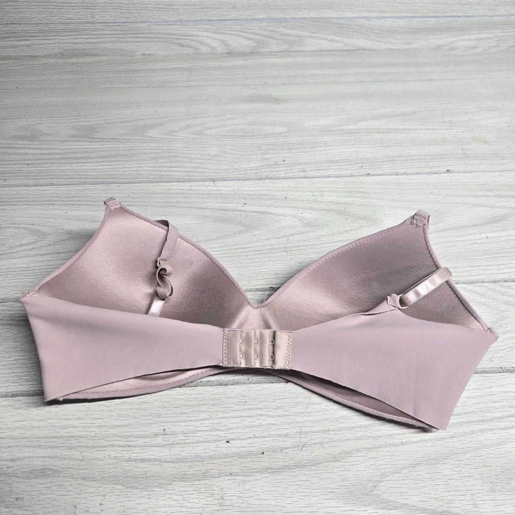 Vintage Sophie B Floral Print Push Up Bra, Women’s 36C, Pink, Adjustable Strap, Underwired, Classic Size ONE SIZE - 2 Thumbnail