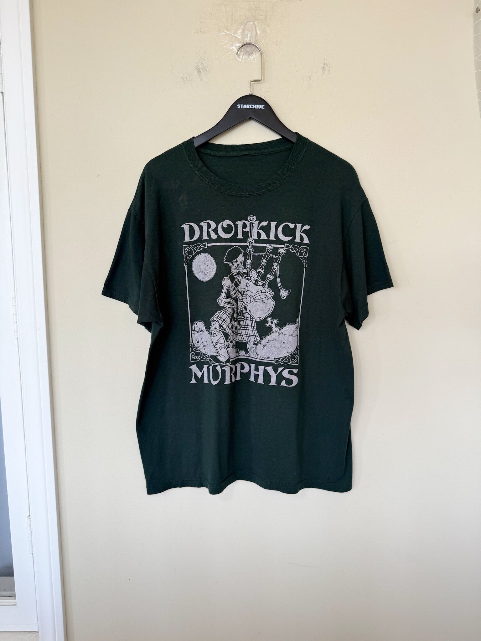 Vintage DROPKICK MURPHY LONELY TEE Size US XL / EU 56 / 4 - 1 Thumbnail