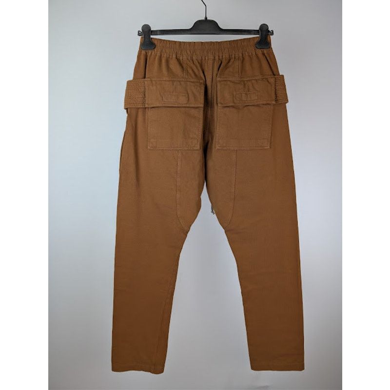 Rick Owens Drkshdw o1rshd1 Creatch Cargo Drawstring Pants in Orange Size US 34 / EU 50 - 11 Thumbnail