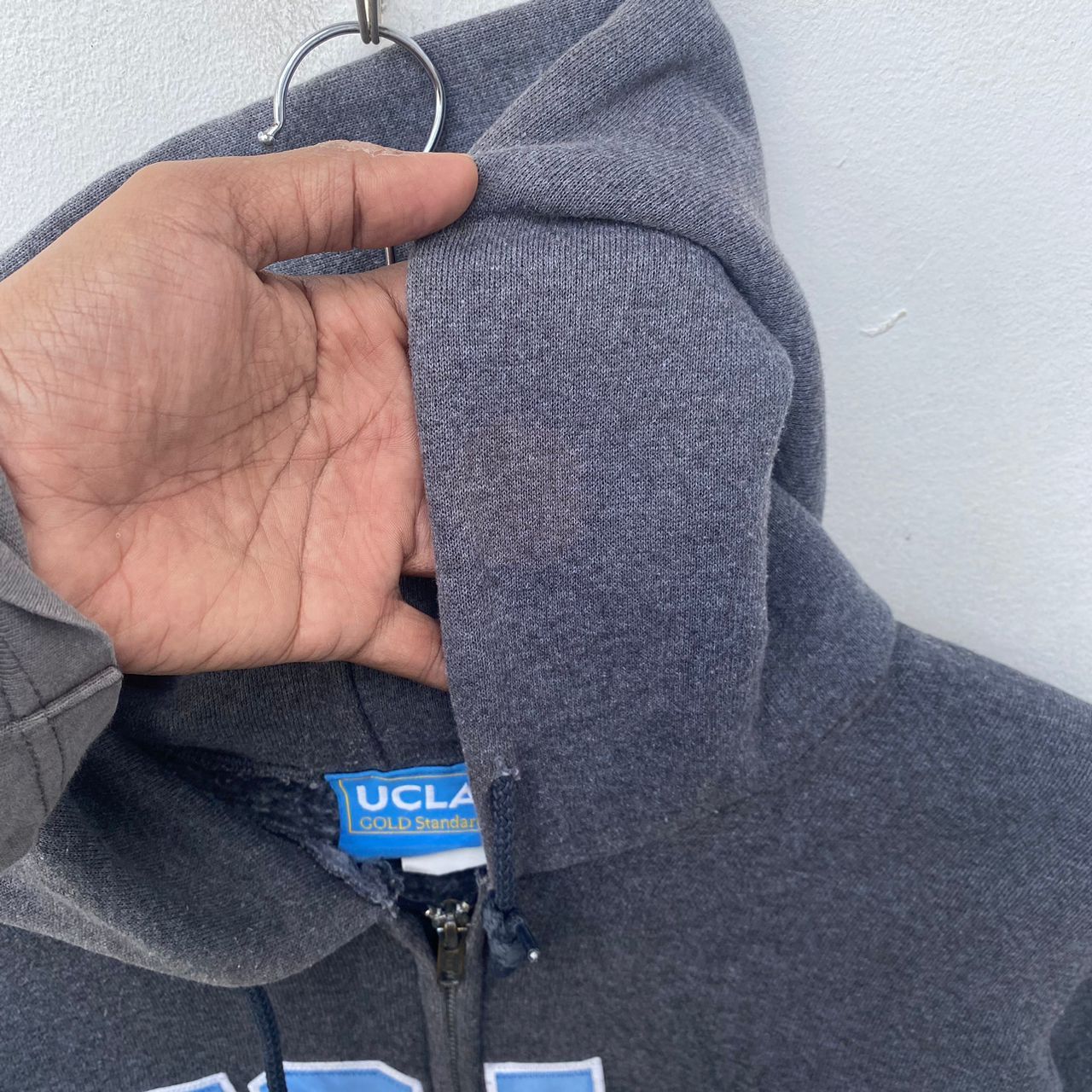 Vintage VINTAGE UCLA UNIVERSITY HOODIE MEDIUM ZIPPER SWEATER Size US M / EU 48-50 / 2 - 8 Thumbnail