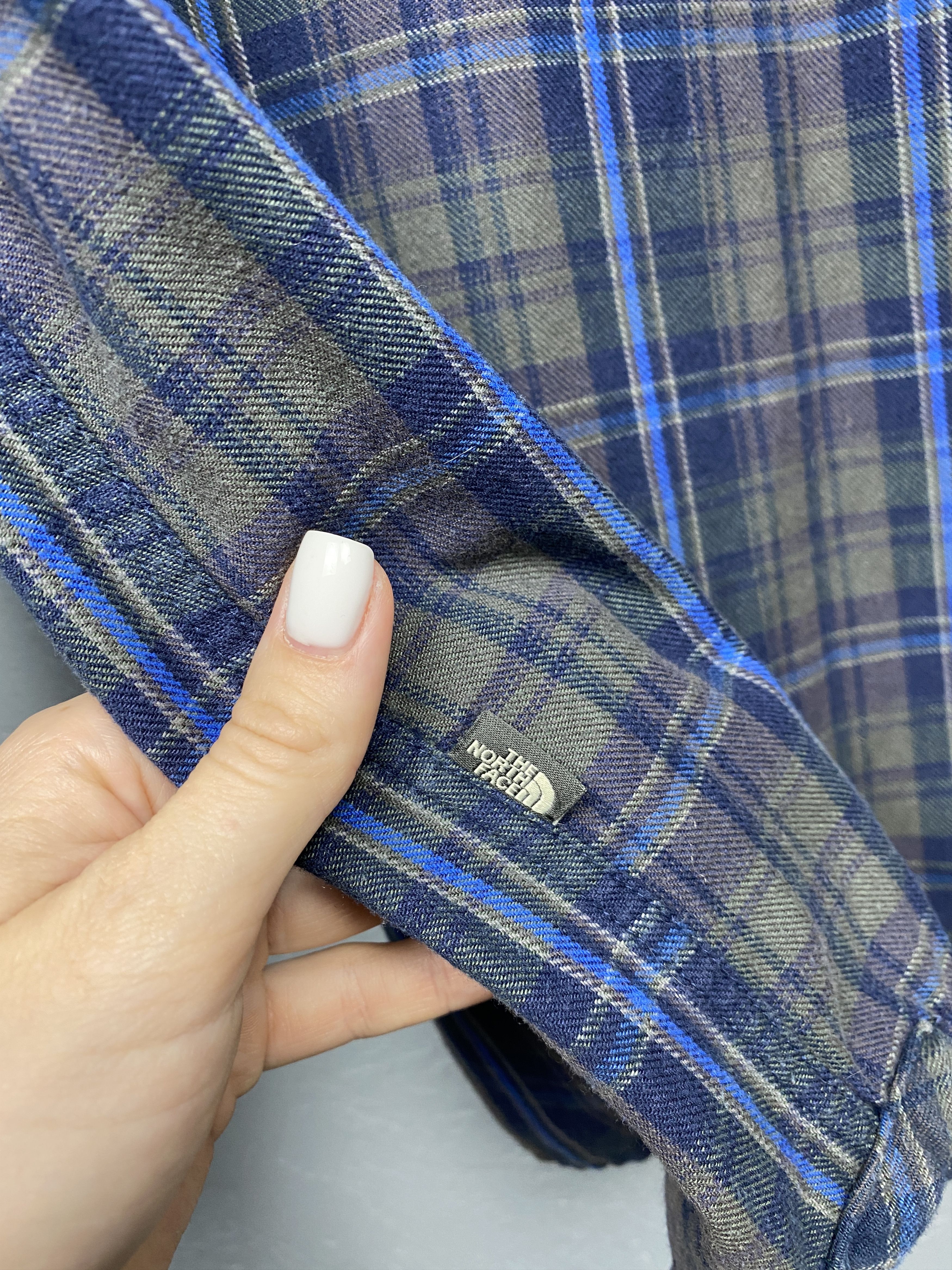 The North Face The North Face Mens Outdoor Flannel Plaid Shirt Size US XL / EU 56 / 4 - 6 Thumbnail