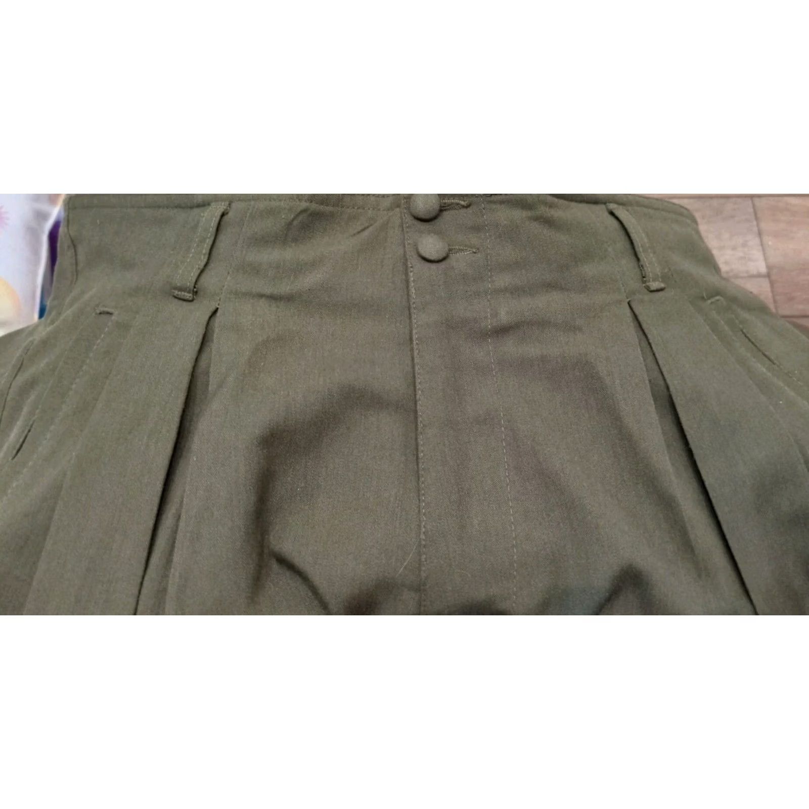 JNCO VINTAGE JNCO Pants Adult 36 Men Pleated High Waist Balloon Leg Camo 1980s Mens Size US 36 / EU 52 - 3 Thumbnail