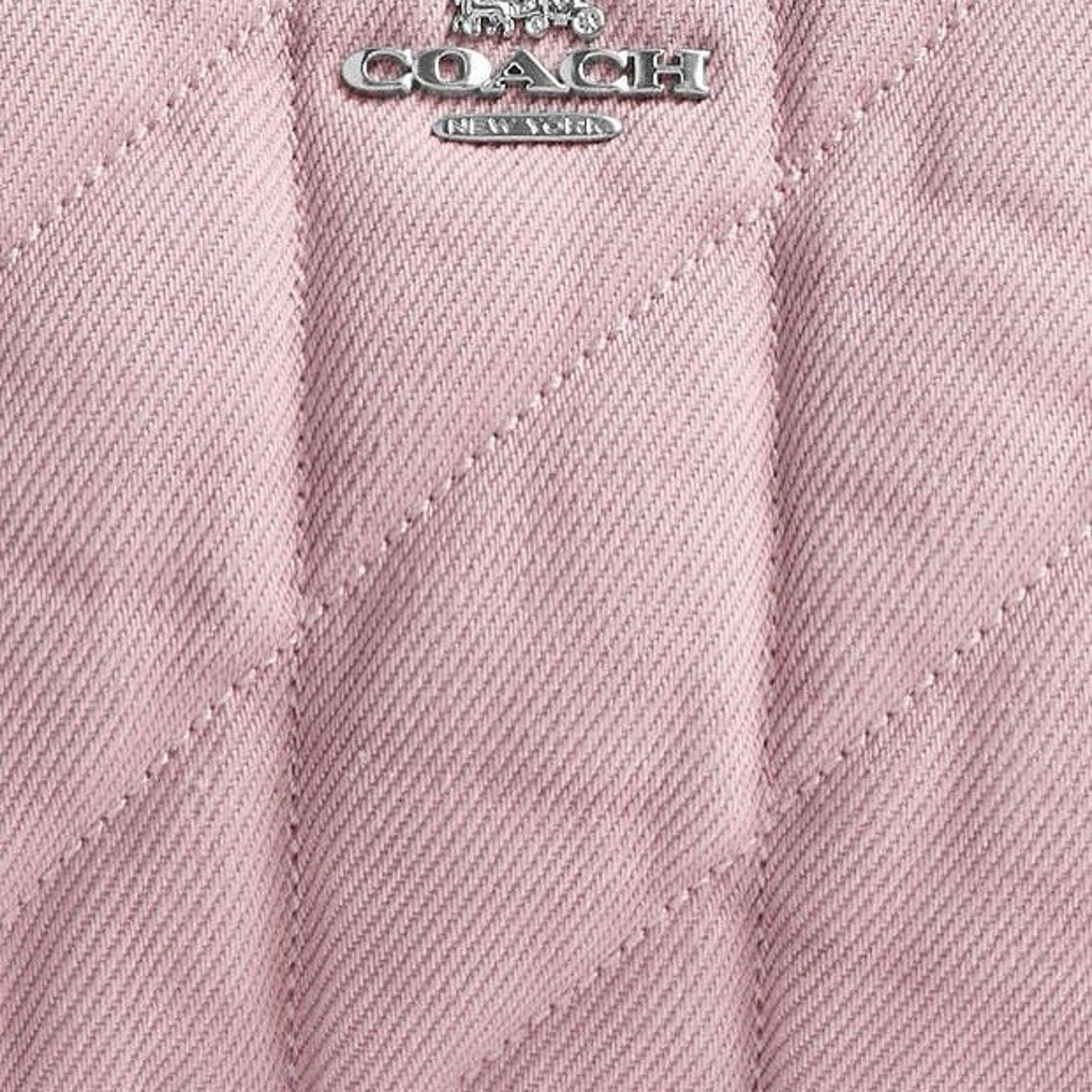 Coach NWT Coach Nolita 19 CBK58 Denim smooth leather Carnation Size ONE SIZE - 6 Thumbnail