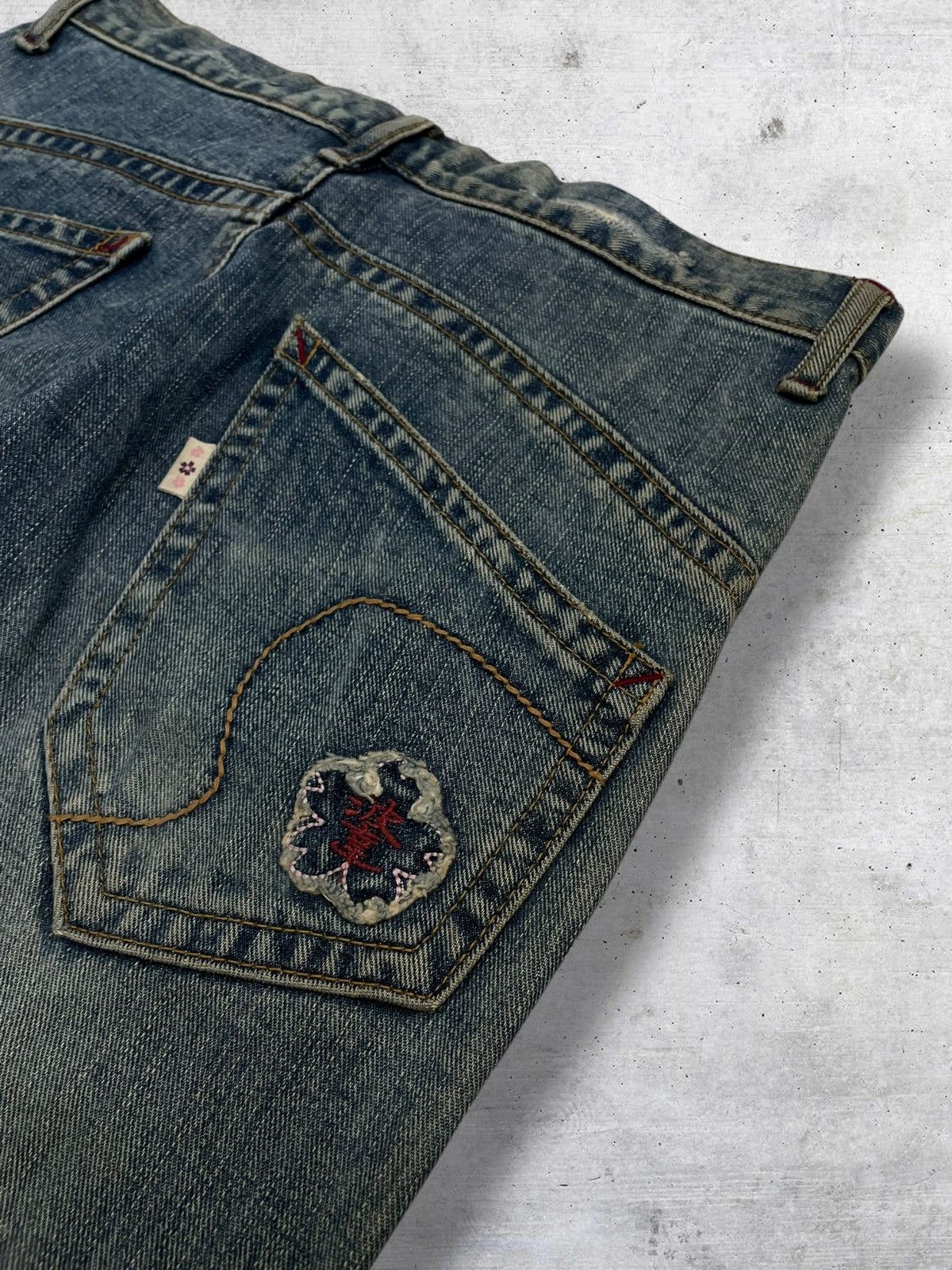 Japanese Brand VINTAGE NAMINORITATSUN OG JAPAN DESIGNER GOA POCKET DENIM Size US 30 / EU 46 - 13 Thumbnail