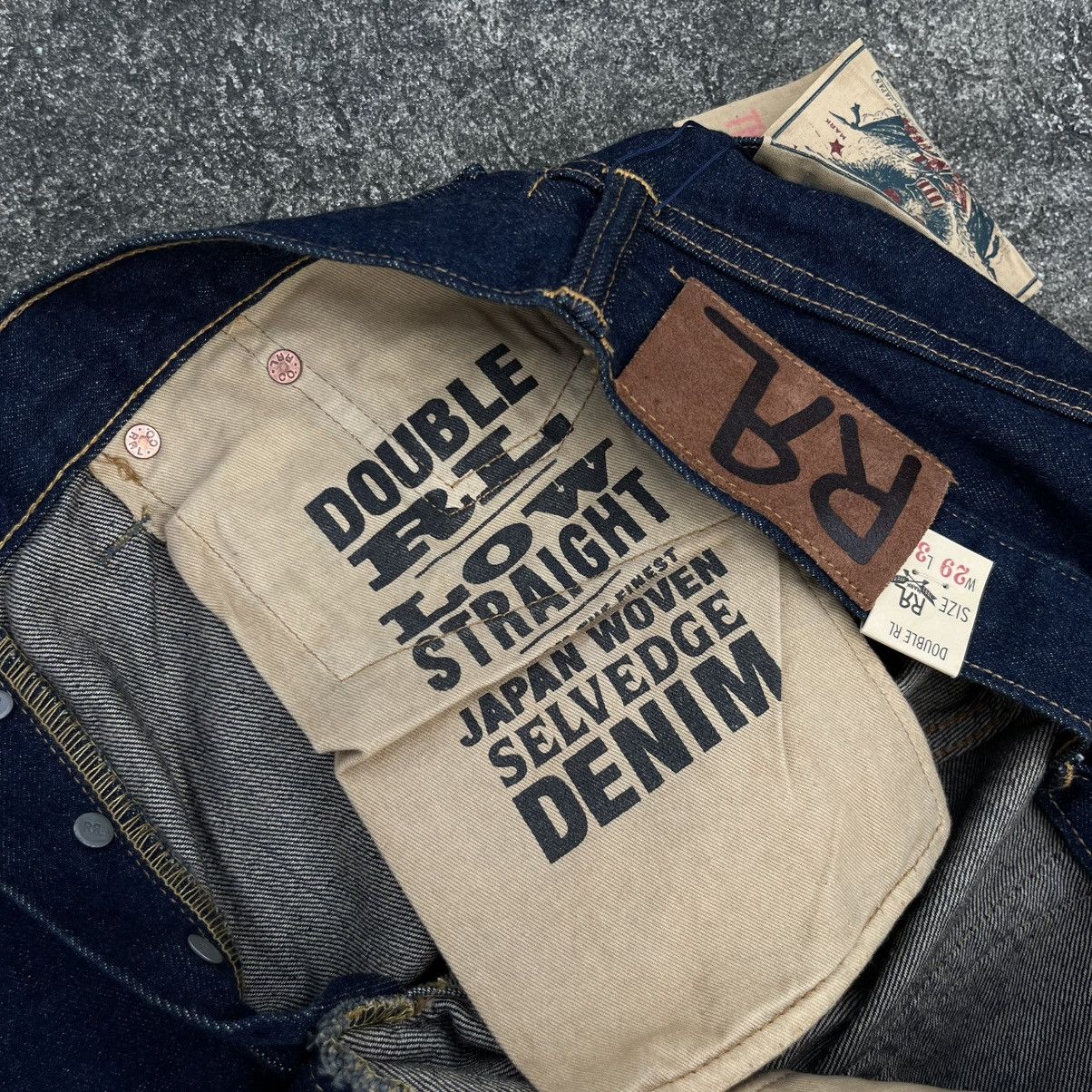 RRL Ralph Lauren Double RL Low Straight Selvedge Jean Size US 30 / EU 46 - 12 Thumbnail
