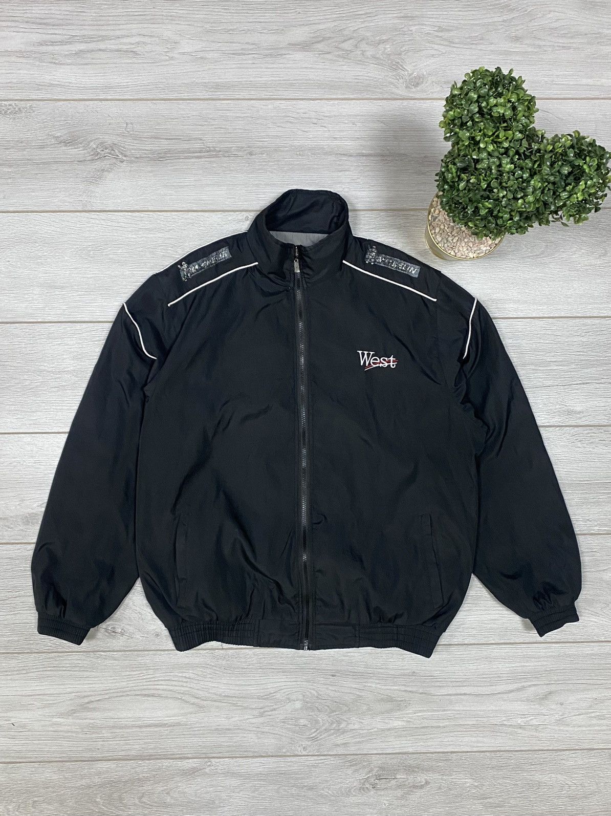Warsteiner Mercedes reversible vintage racing jacket