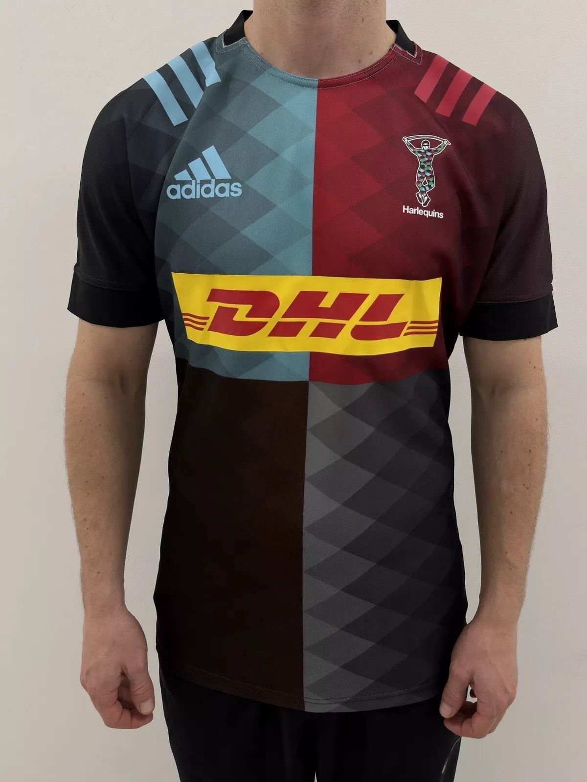 Adidas Adidas Harlequins Rugby Jersey 2019 2020 2021 Shirt Size US M / EU 48-50 / 2 - 8 Thumbnail