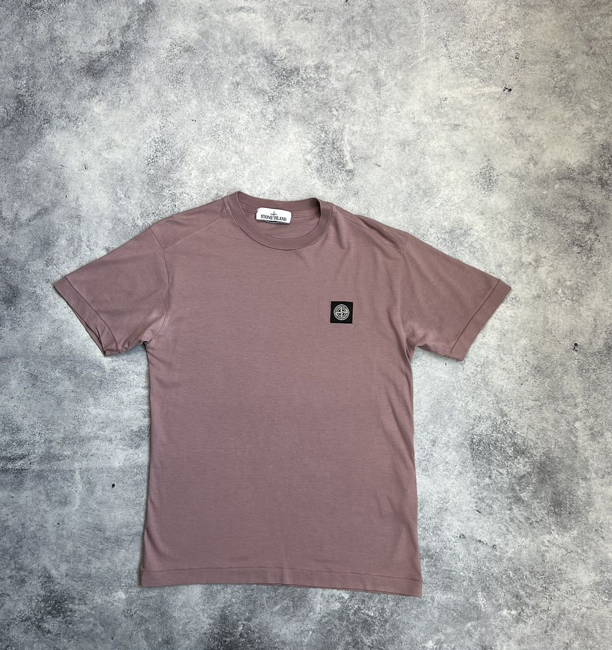 Stone Island Stone island AW18 dark pink tee Size US S / EU 44-46 / 1 - 1 Thumbnail