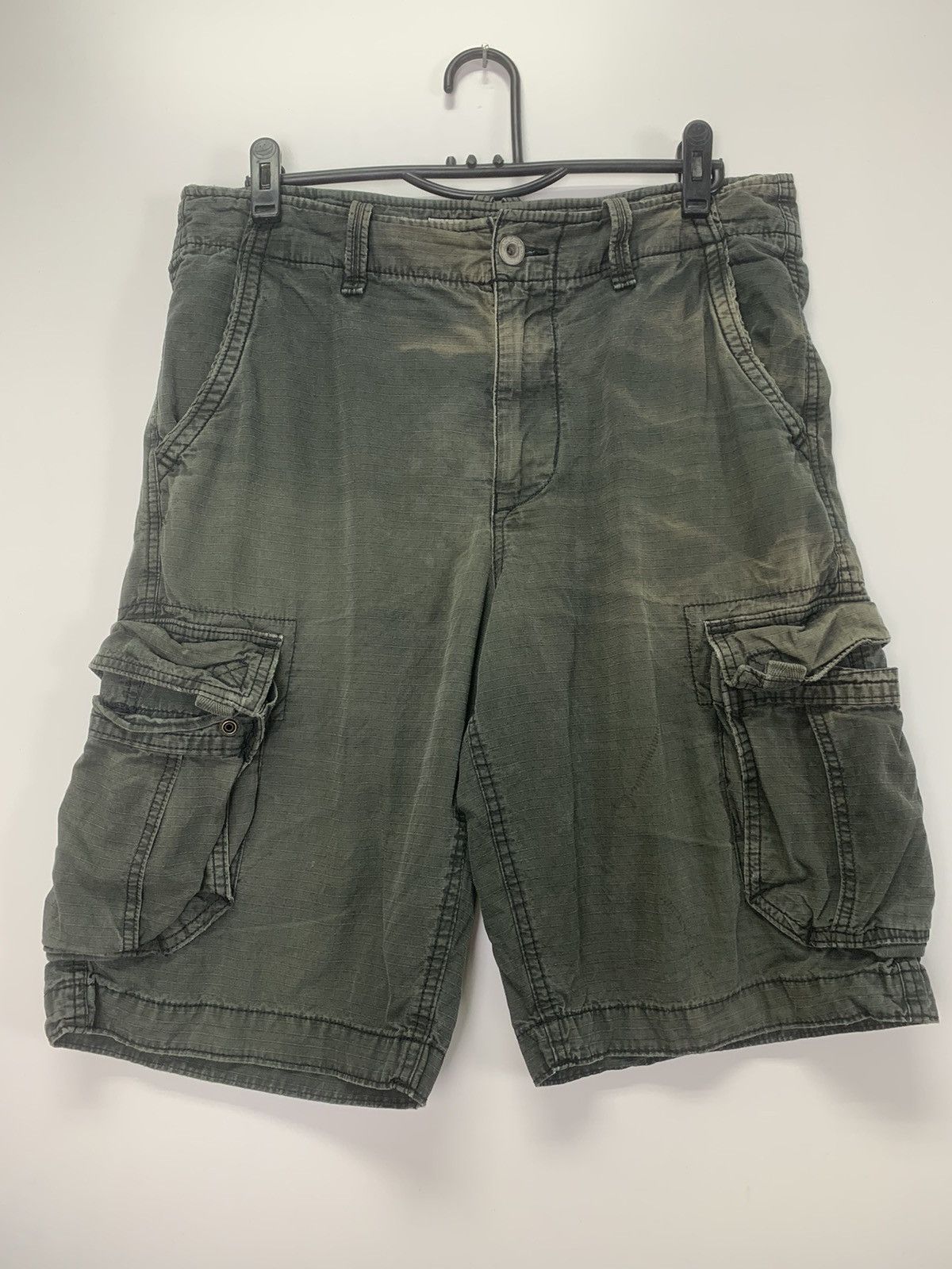 American Eagle Outfitters × Vintage American Eagle Outfitters cargo pocket pant Size US 36 / EU 52 - 1 Thumbnail