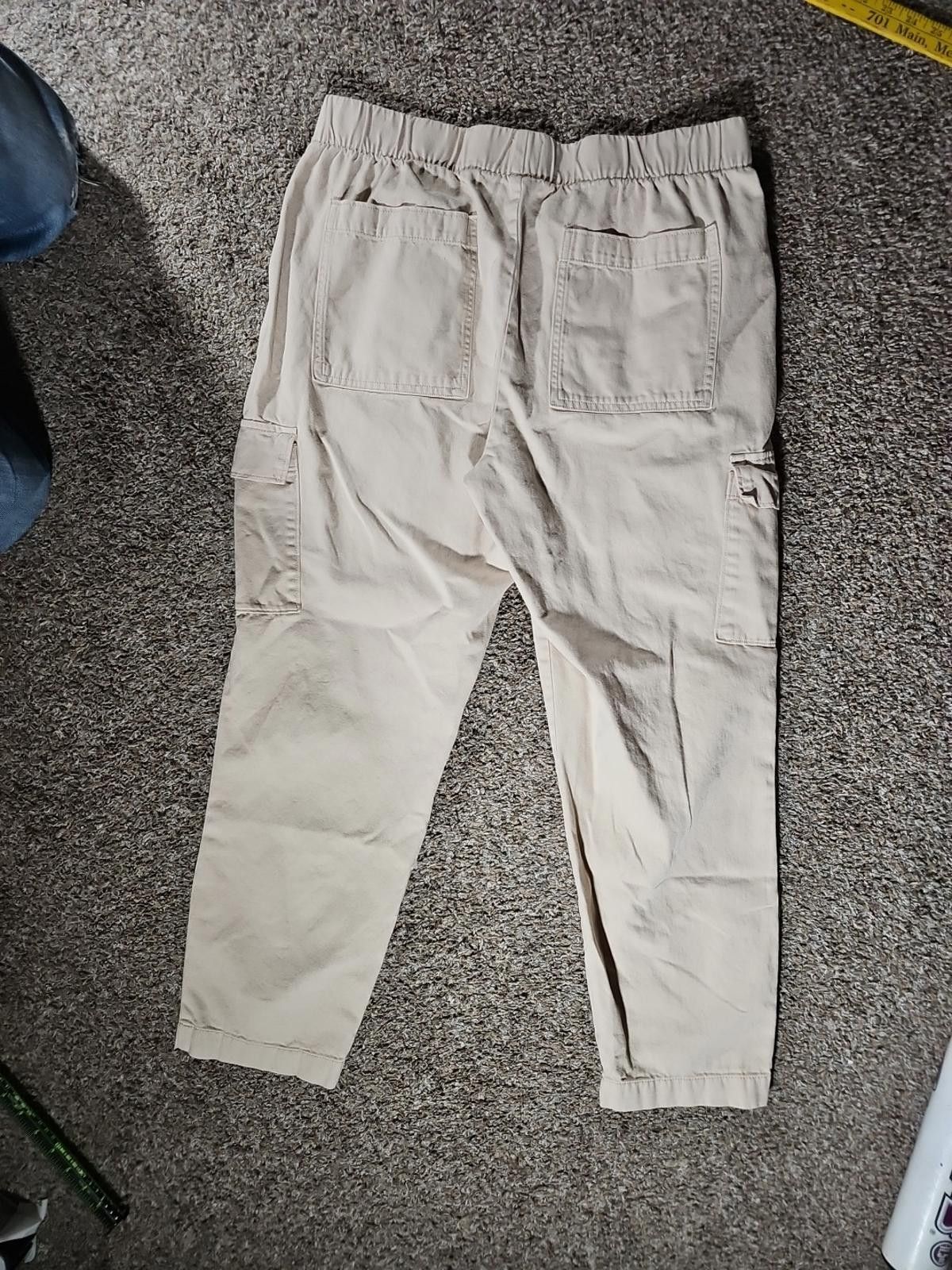 Gap GAP sz L Khaki Cargo Pants Size 36" / US 14 / IT 50 - 4 Thumbnail
