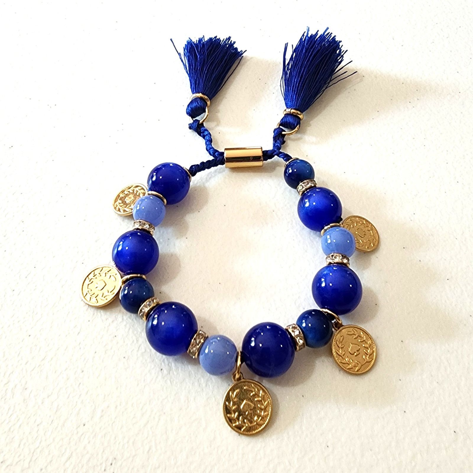Kate Spade Kate Spade Pretty Poms Coin Charm Festival Tassel Bracelet Size ONE SIZE - 5 Thumbnail