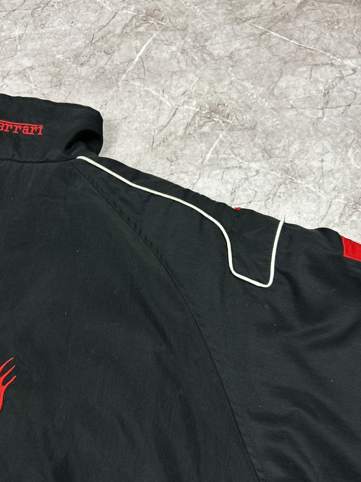 Ferrari Vintage Ferrari Racing Jacket 90s Racing 4 Jacket Shell f1 Size US M / EU 48-50 / 2 - 16 Thumbnail