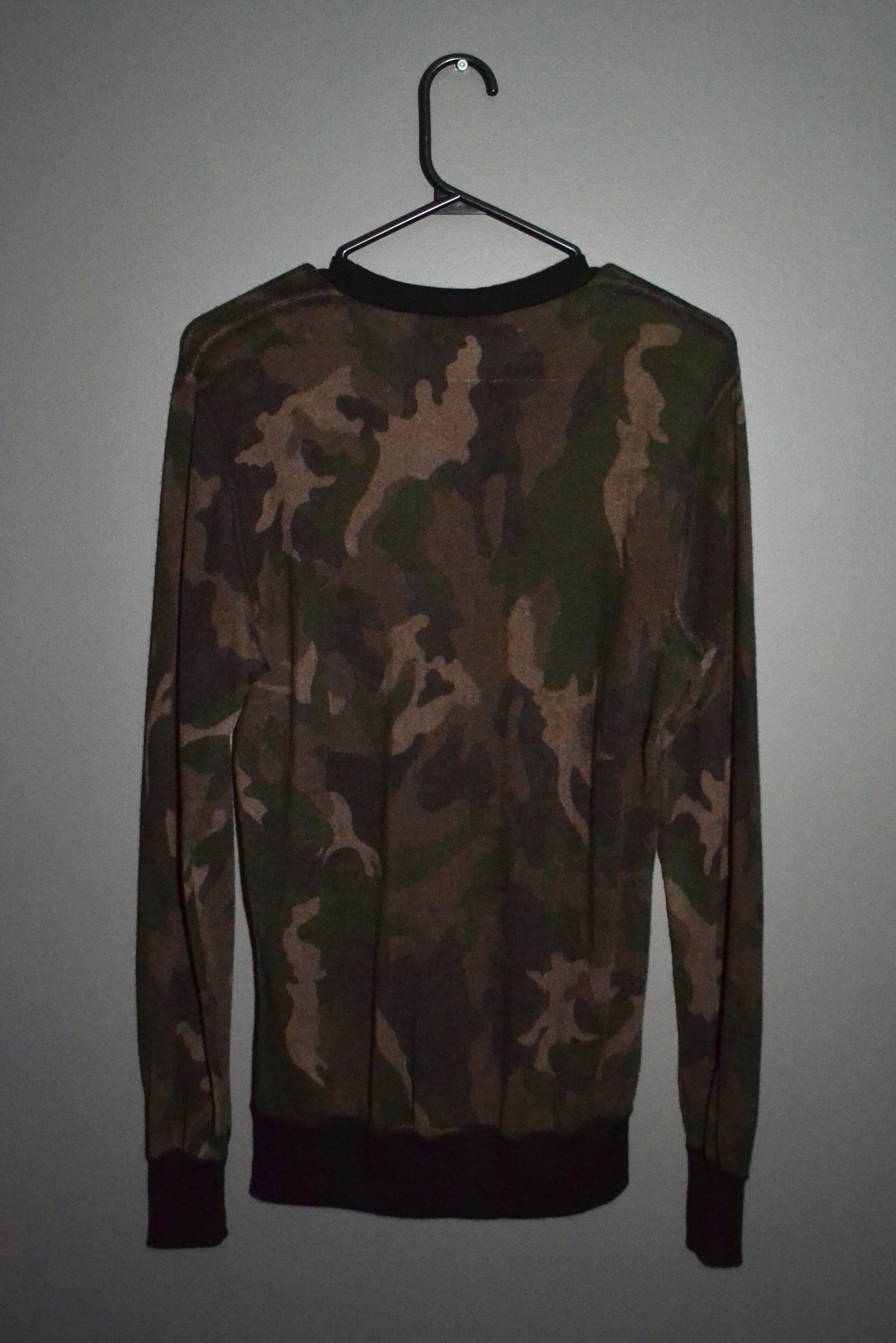 Rag & Bone Rag & Bone Thin Wool Camouflage Camo Sweater S Jumper Size US S / EU 44-46 / 1 - 6 Thumbnail
