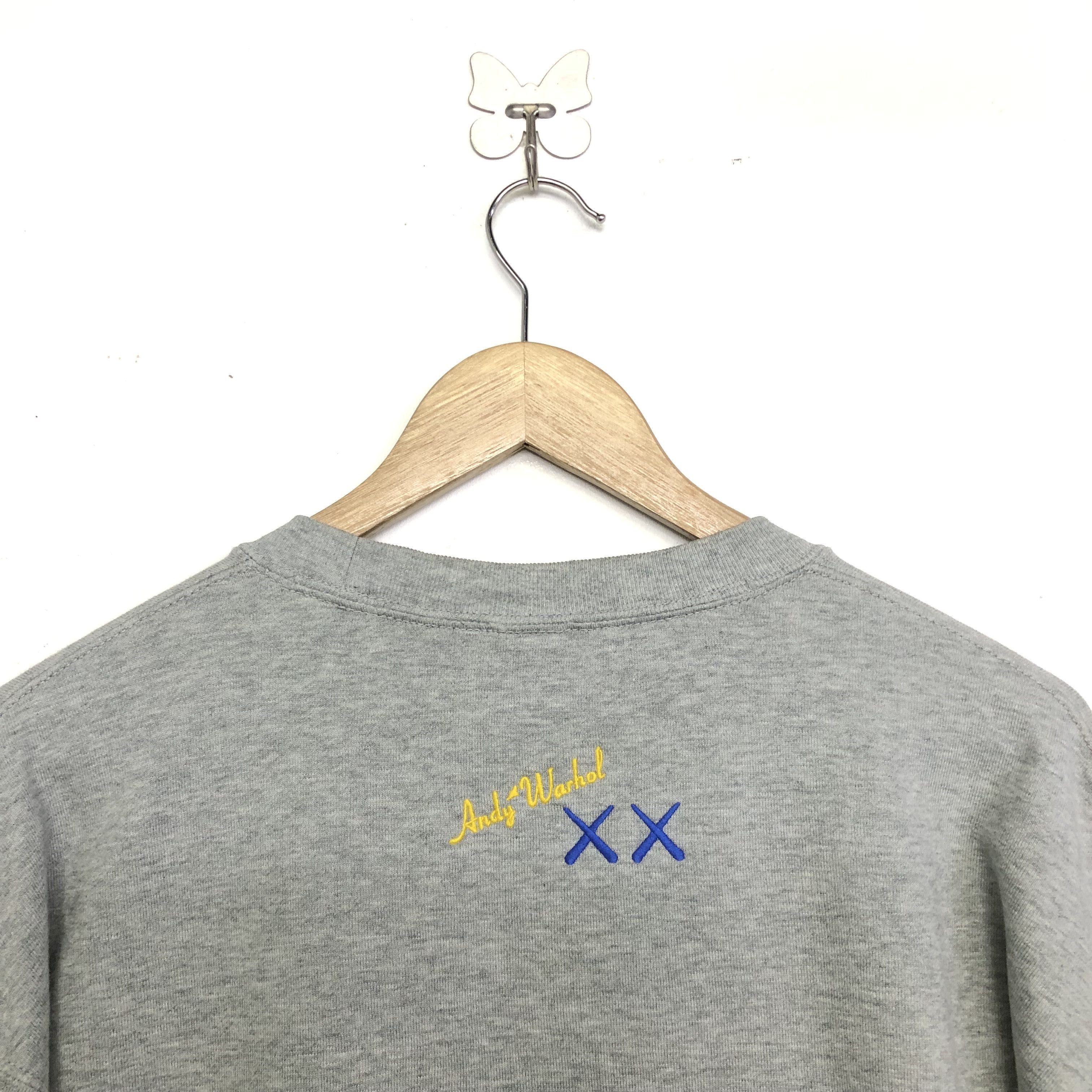 Andy Warhol × Kaws × Uniqlo UNIQLO X KAWS + WARHOL BANANA ART GRAPHIC SWEATSHIRT Size US L / EU 52-54 / 3 - 6 Thumbnail