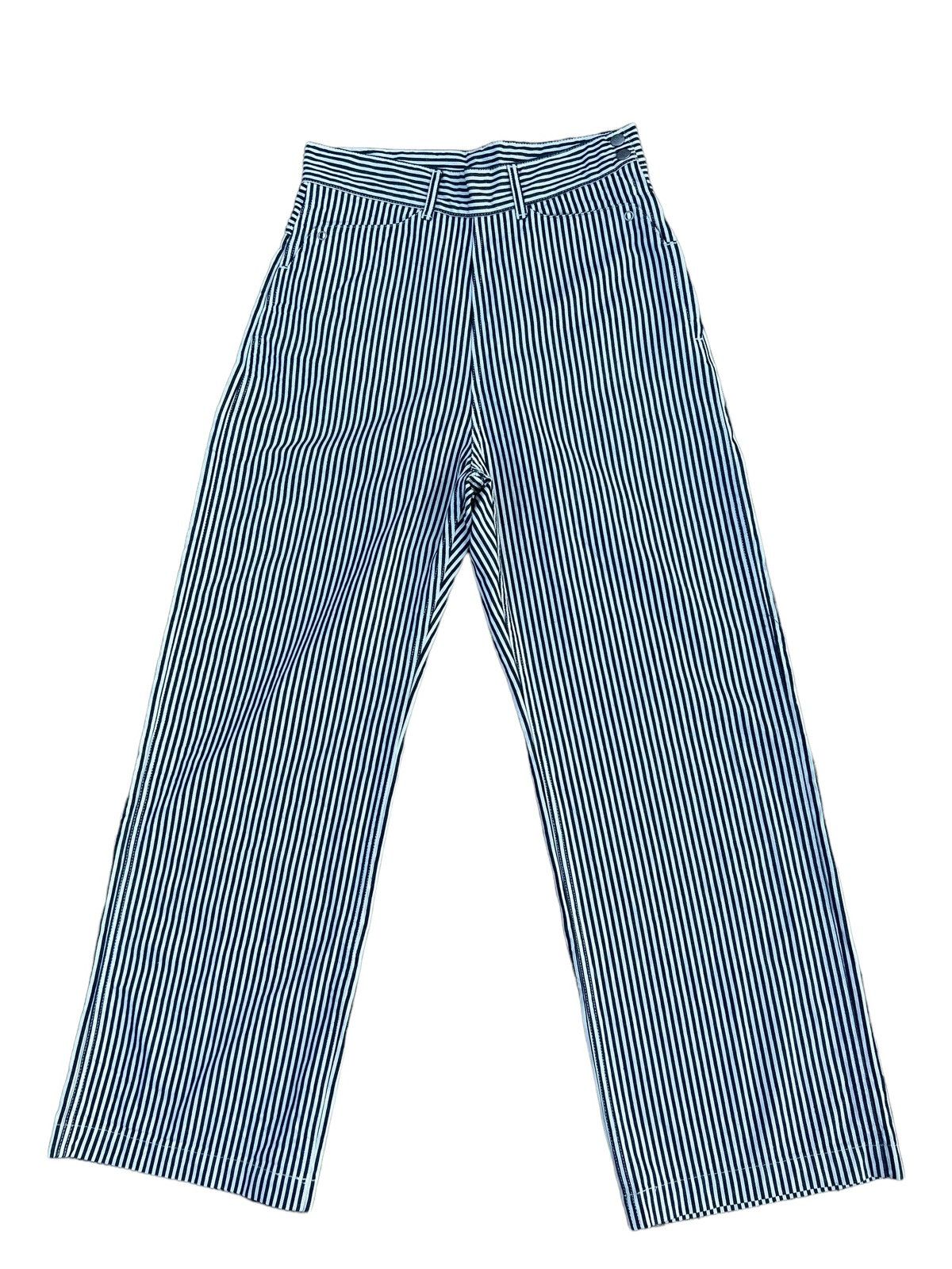 Ordinary Fits Ordinary Fits X Urban Research Hickory Striped Wide Leg Pant Size US 29 - 1 Thumbnail