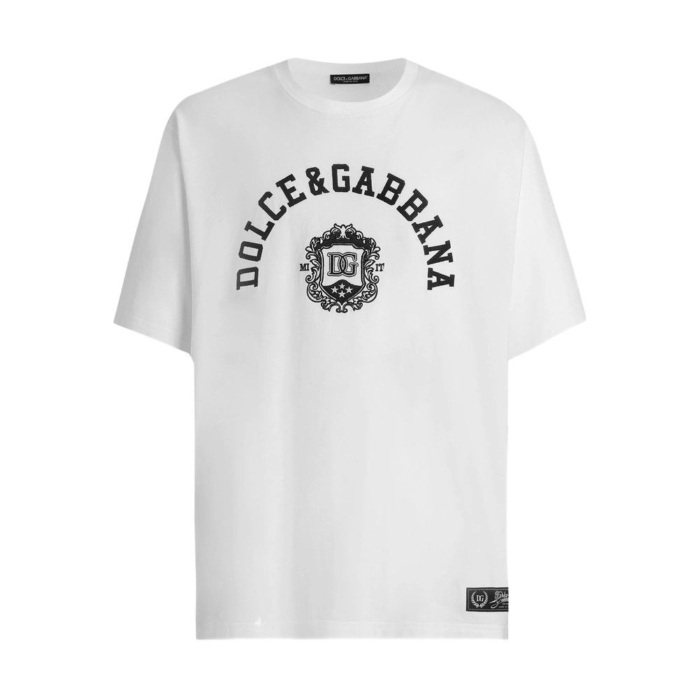 Dolce & Gabbana Dolce & Gabbana WHITE T-Shirts & Vests - T-Shirts Size US XL / EU 56 / 4 - 1 Thumbnail