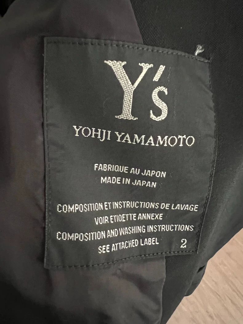 Yohji Yamamoto Yohji Yamamoto size 2 Black hourglass suit 2501-Nextarrow Size 36R - 8 Thumbnail