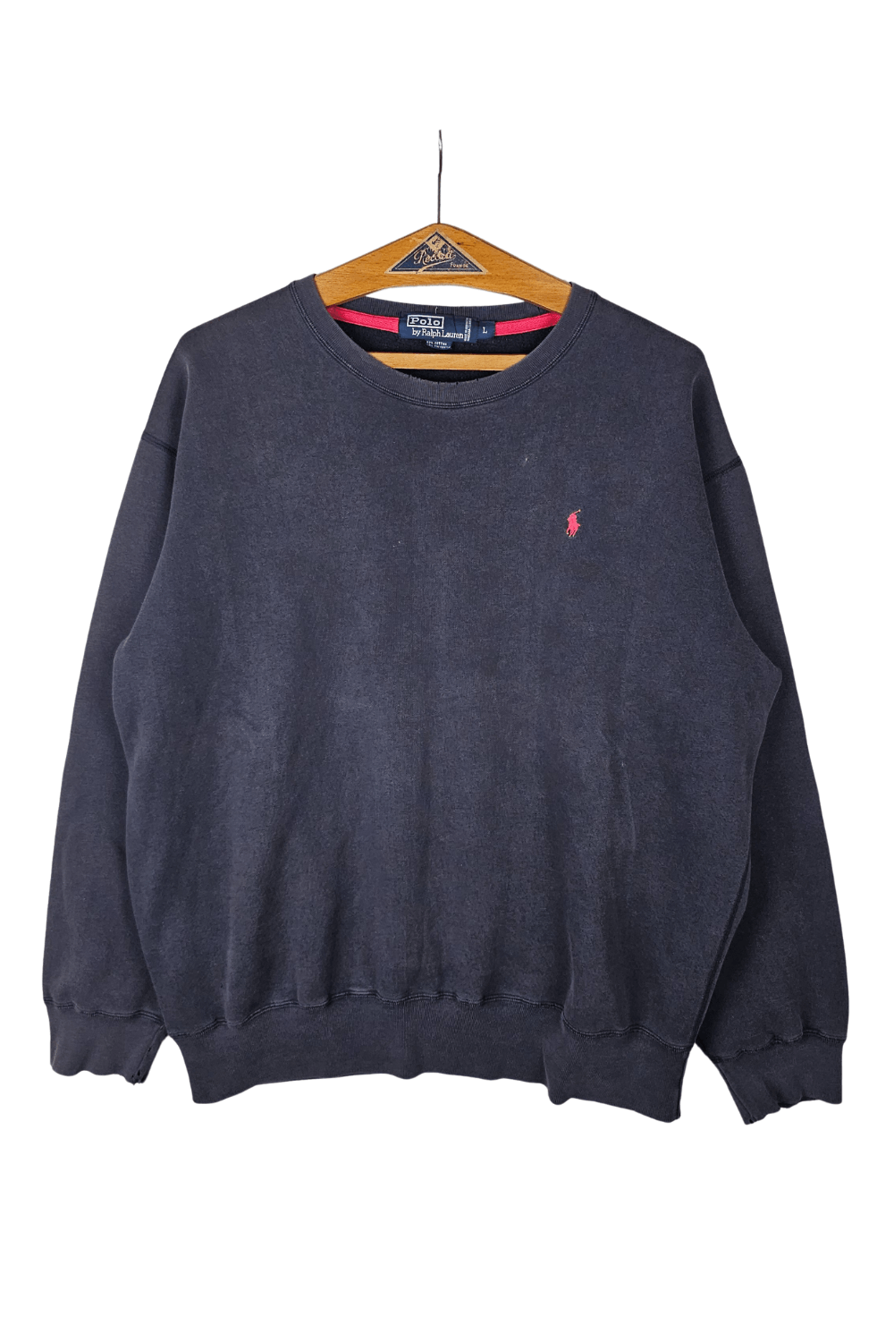 Polo Ralph Lauren 1998 Polo RL Sun-Faded Small-Pony Crewneck – Saipan Era (L) Size US L / EU 52-54 / 3 - 1 Thumbnail