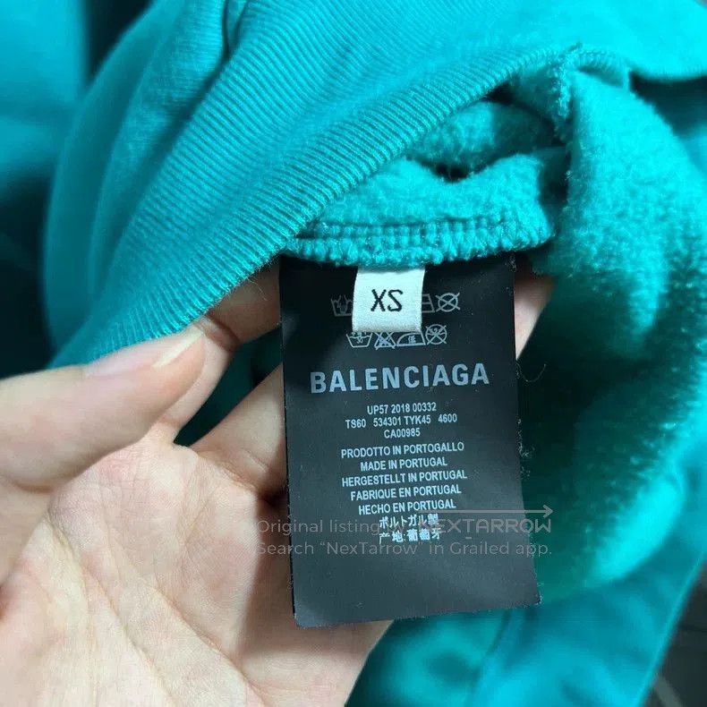 Balenciaga Balenciaga Logo Hoodie T3005. Size US XS / EU 42 / 0 - 4 Thumbnail