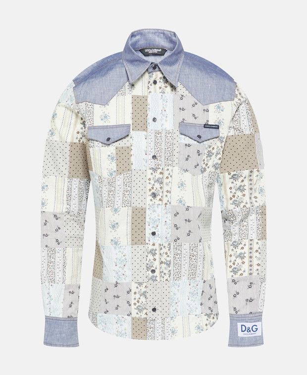 Dolce & Gabbana Long-sleeved shirt - slim fit Size 38R - 1 Preview