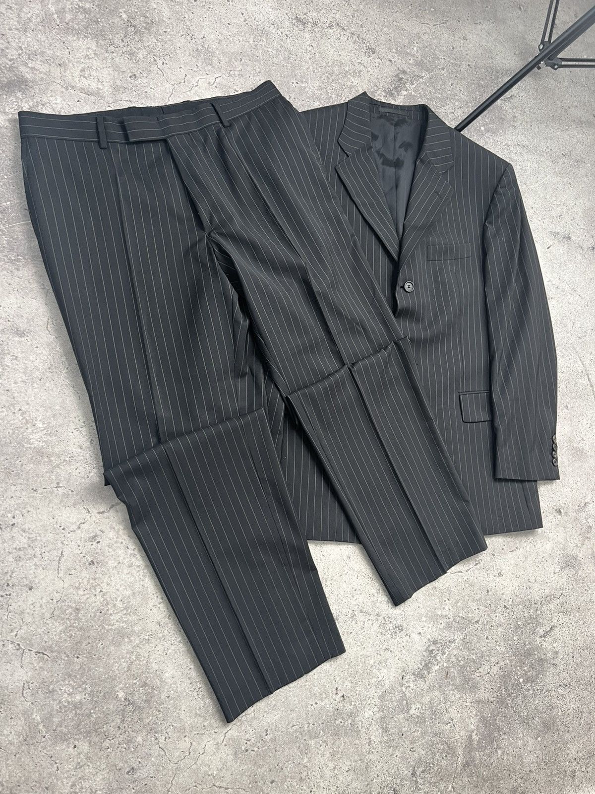 Hugo Boss Men’s Classic Suits Hugo Boss Business Jacket + Pants Size 44R - 2 Thumbnail