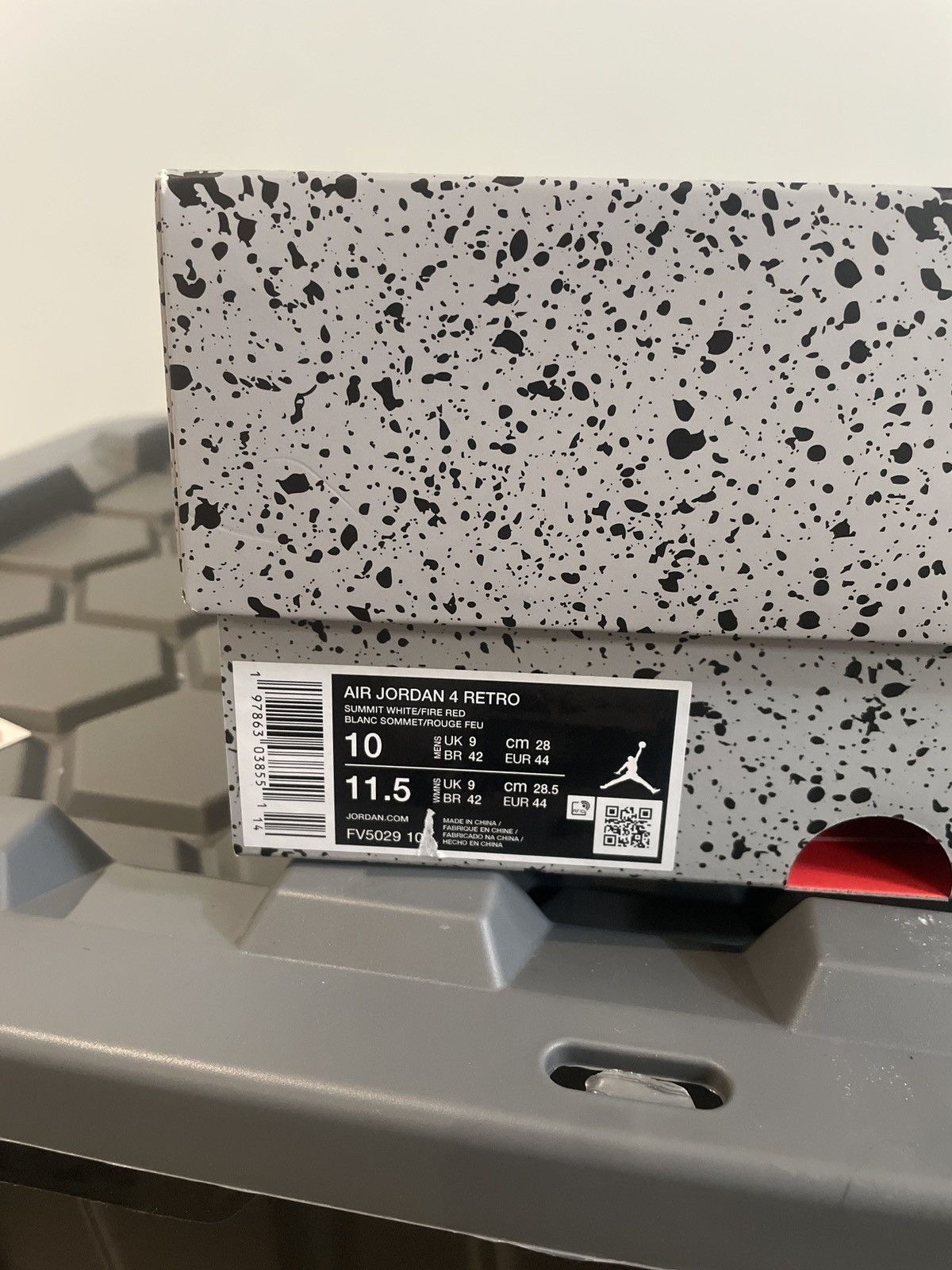 Jordan Brand Jordan 4 White Cement Size 10 Size US 10 / EU 43 - 7 Thumbnail